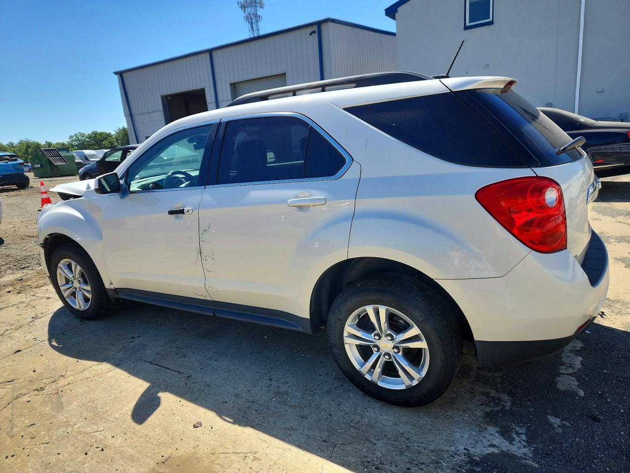 2015 Chevrolet Equinox Lt White vin: 1GNFLFEK8FZ126729