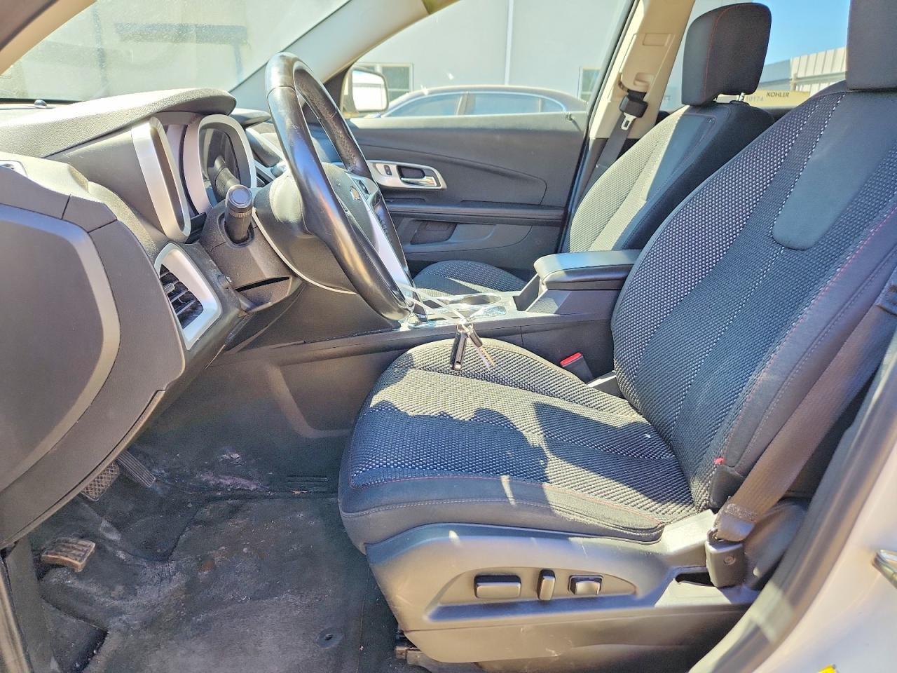 2015 Chevrolet Equinox Lt White vin: 1GNFLFEK8FZ126729