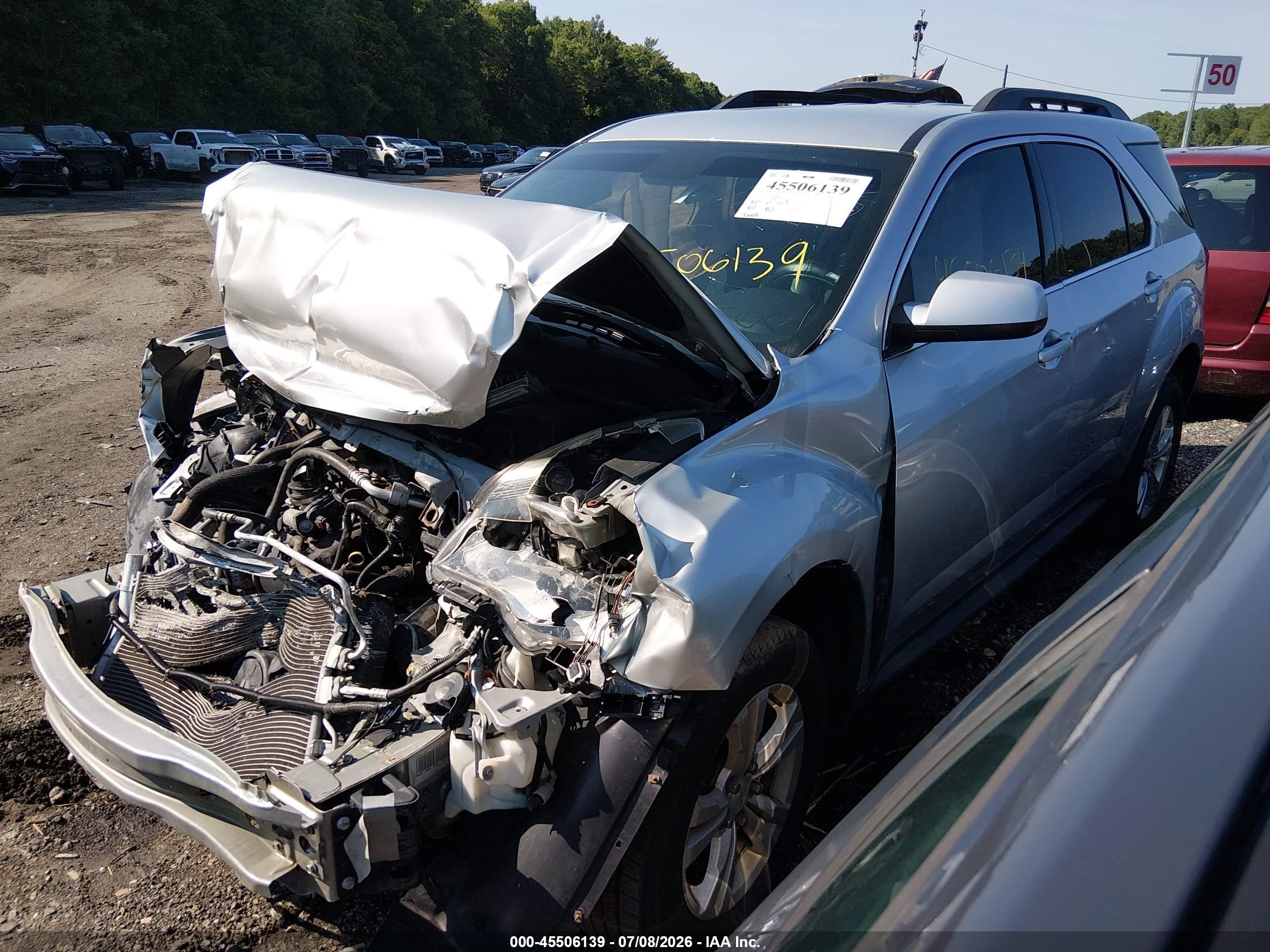 2015 Chevrolet Equinox Lt Silver vin: 1GNFLFEK8FZ133566