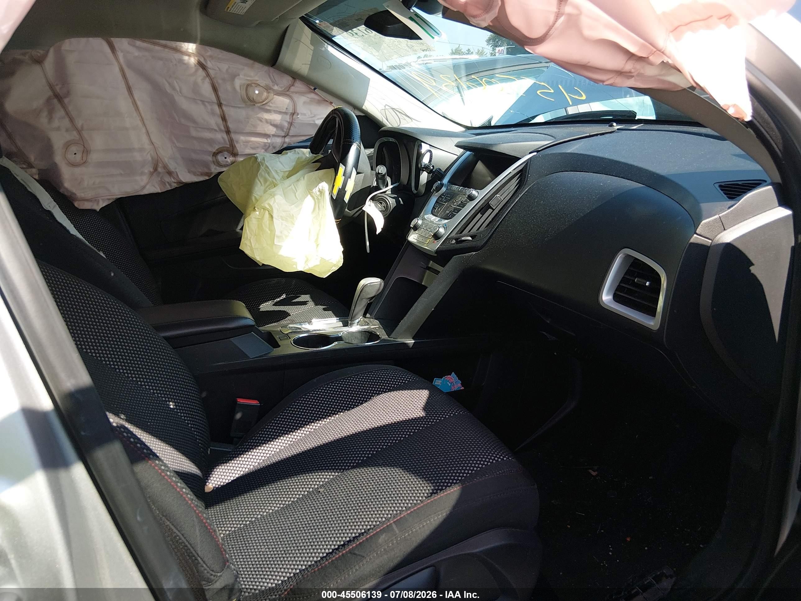 2015 Chevrolet Equinox Lt Silver vin: 1GNFLFEK8FZ133566