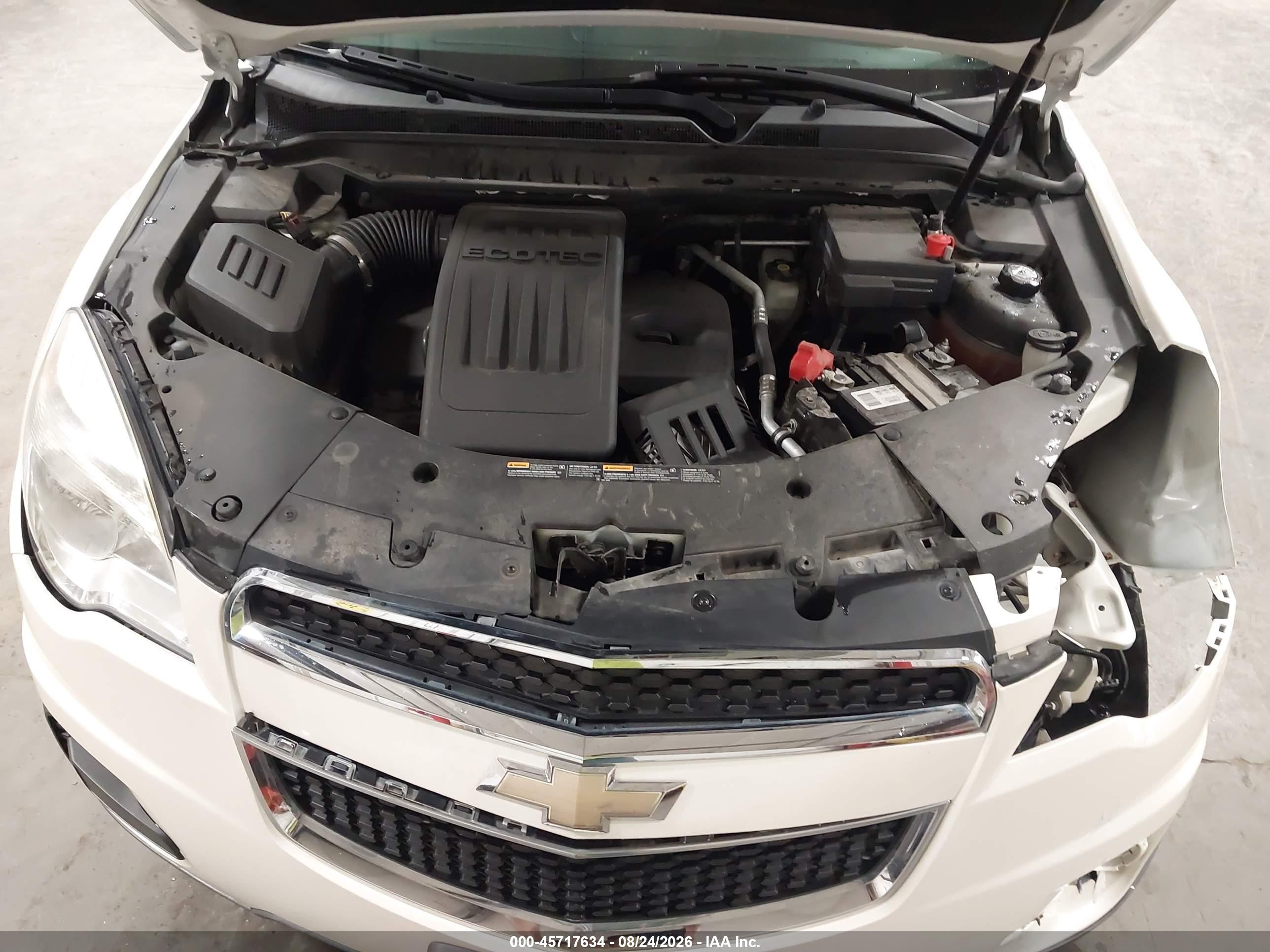2015 Chevrolet Equinox Lt Белый vin: 1GNFLFEK9FZ111222