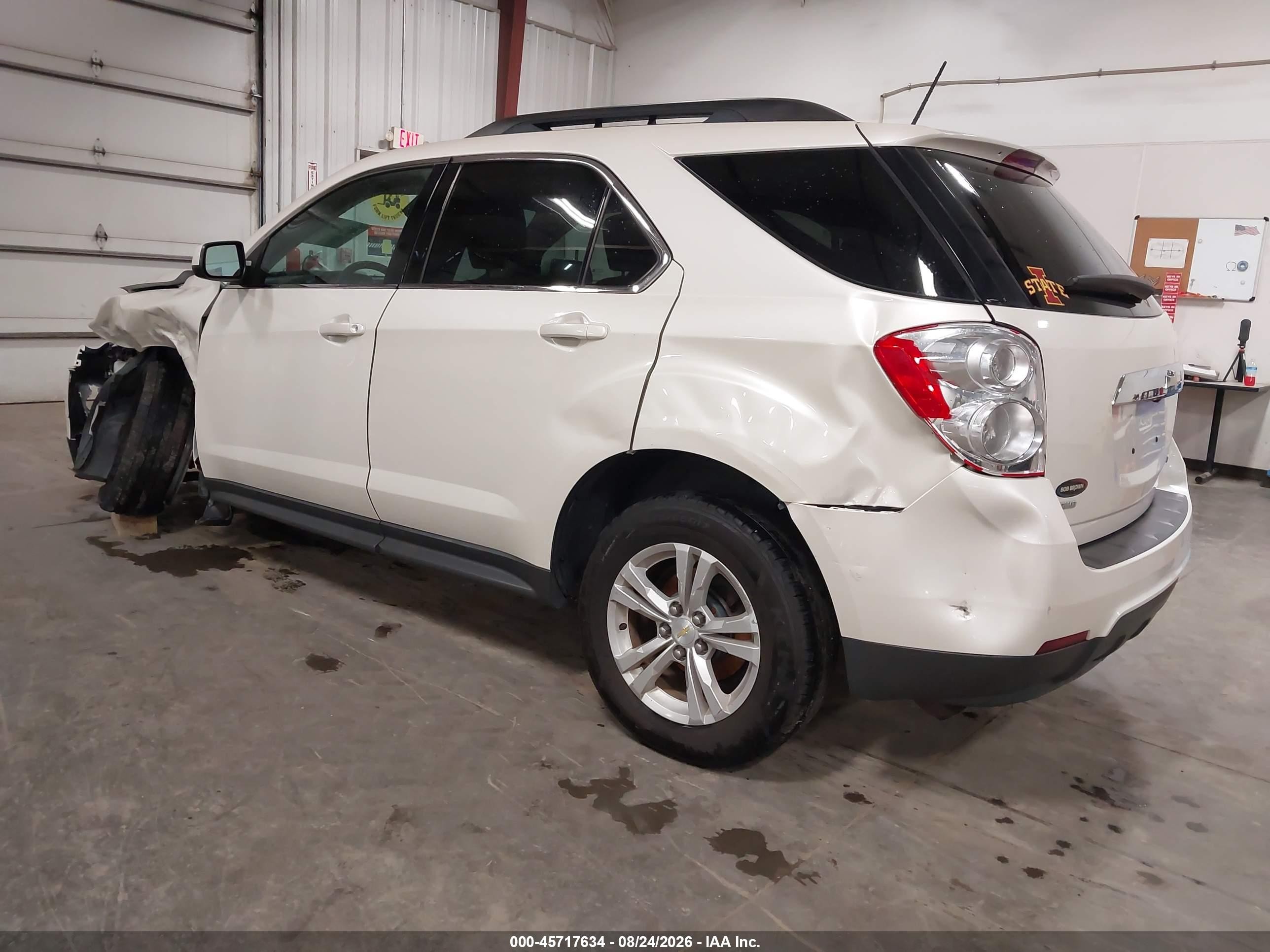 2015 Chevrolet Equinox Lt Белый vin: 1GNFLFEK9FZ111222