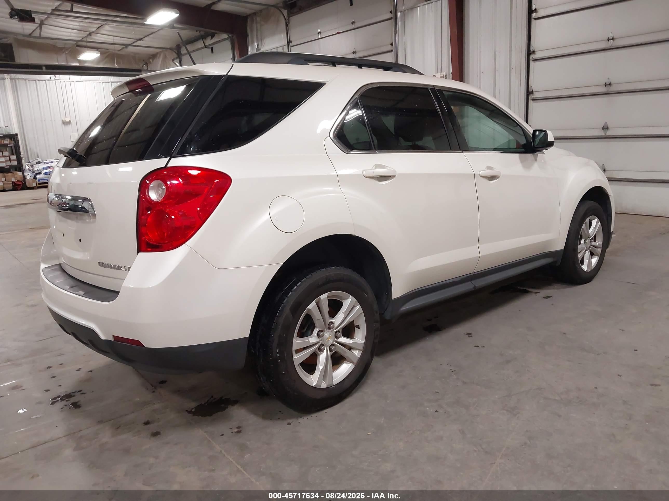 2015 Chevrolet Equinox Lt Белый vin: 1GNFLFEK9FZ111222