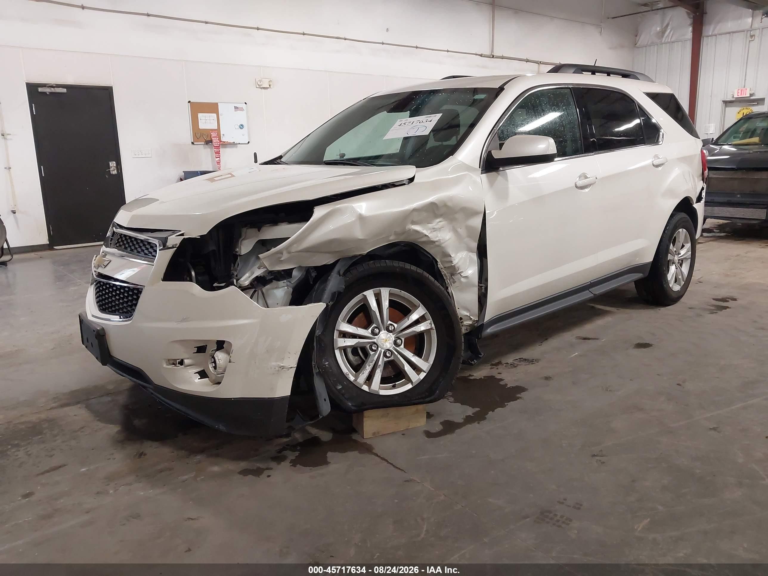 2015 Chevrolet Equinox Lt Белый vin: 1GNFLFEK9FZ111222
