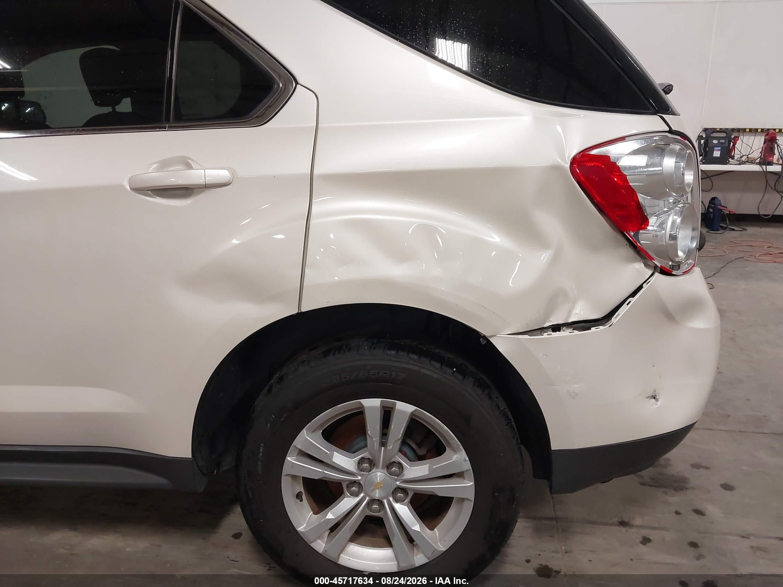 2015 Chevrolet Equinox Lt Белый vin: 1GNFLFEK9FZ111222