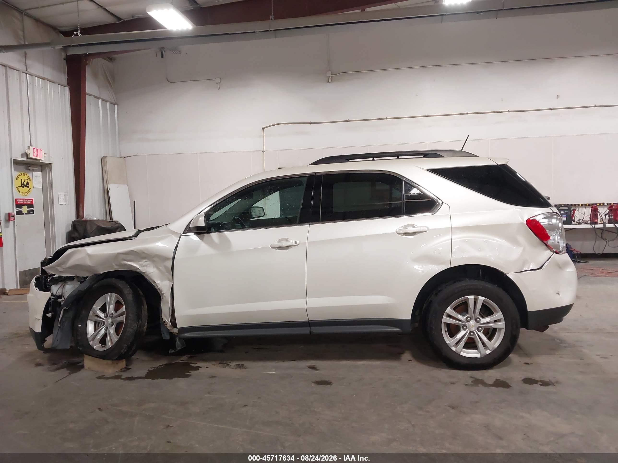 2015 Chevrolet Equinox Lt Белый vin: 1GNFLFEK9FZ111222
