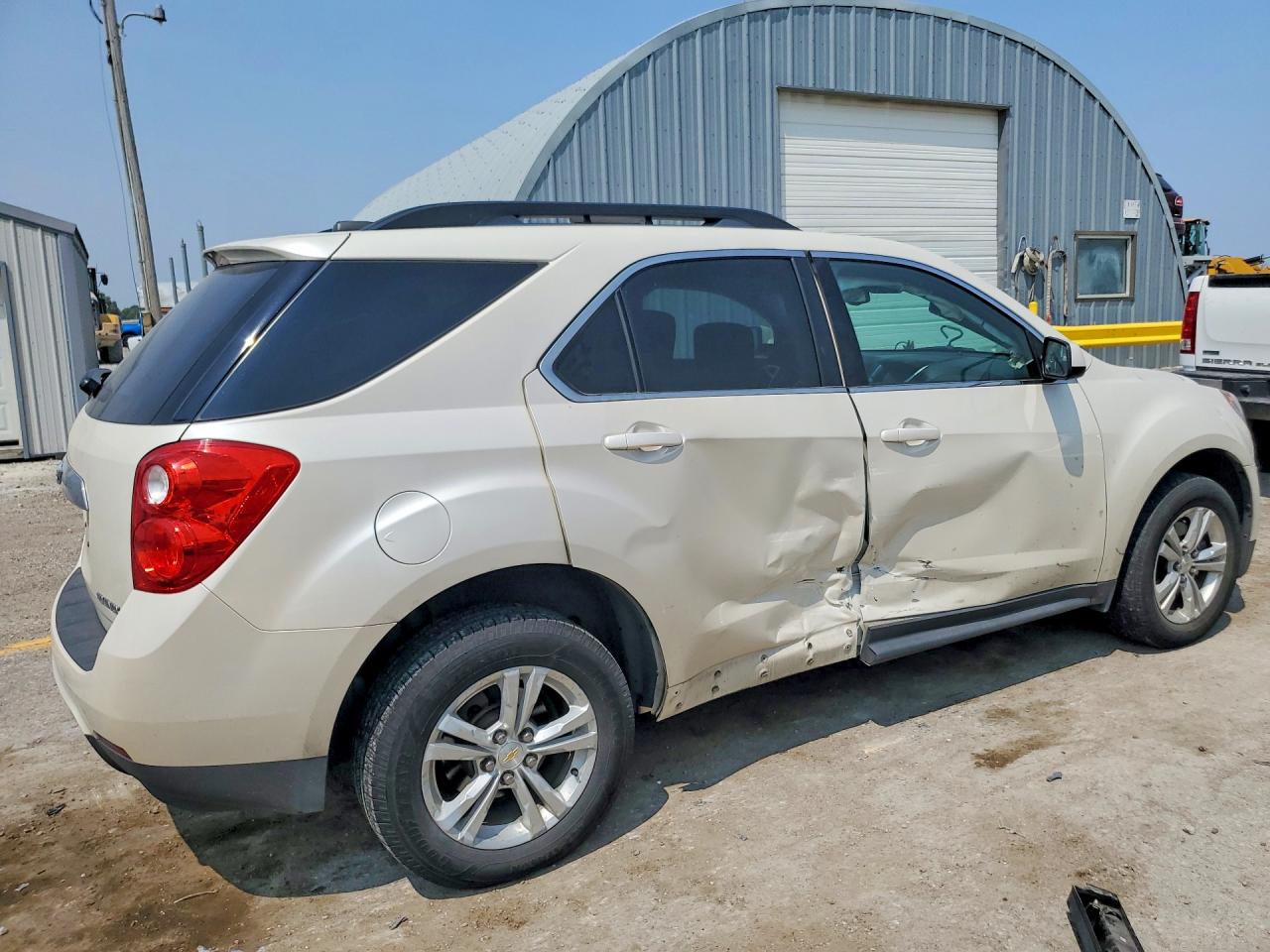 2015 Chevrolet Equinox Lt Белый vin: 1GNFLFEK9FZ120969