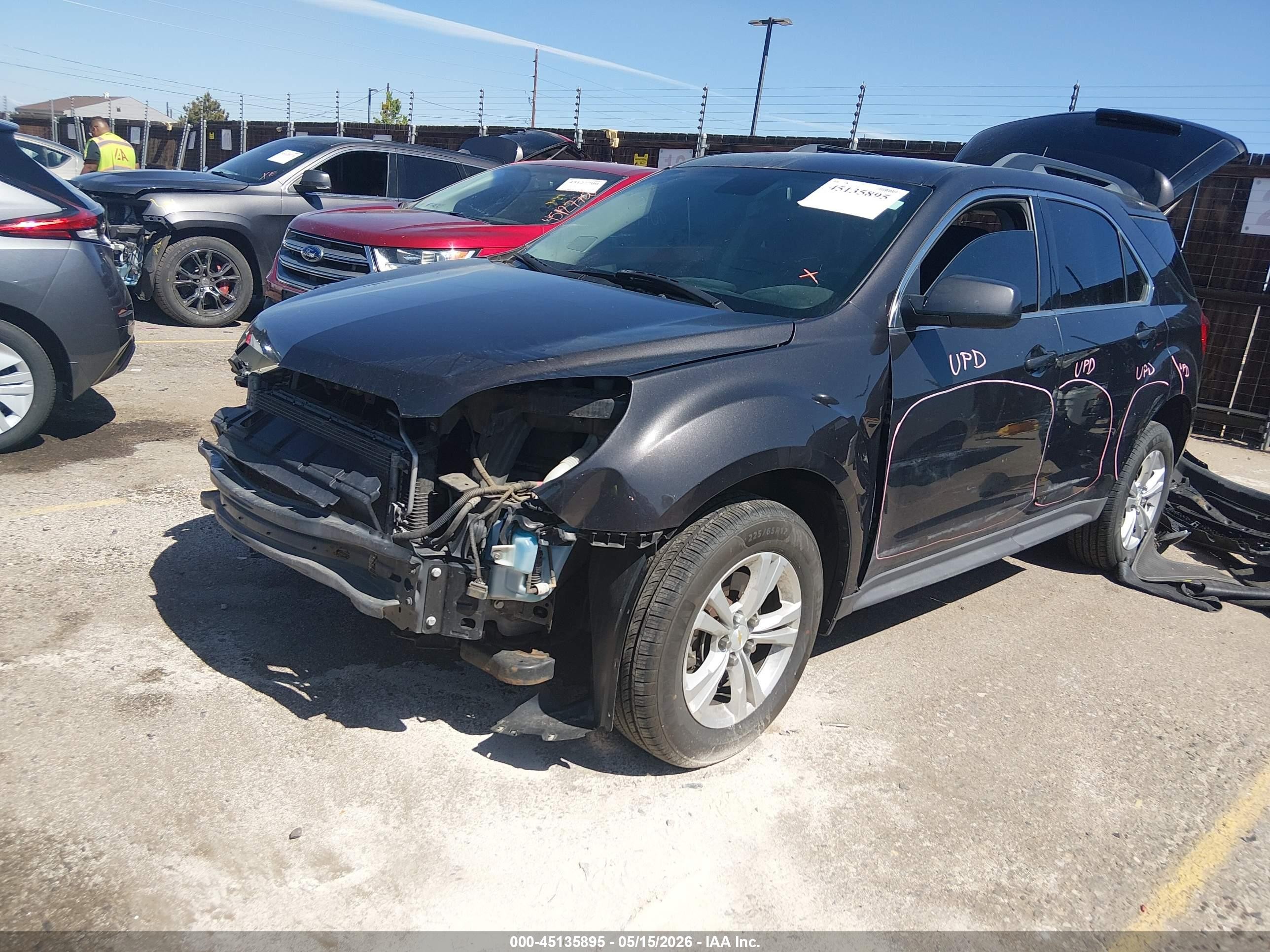 2015 Chevrolet Equinox 1lt Gray vin: 1GNFLFEK9FZ143345