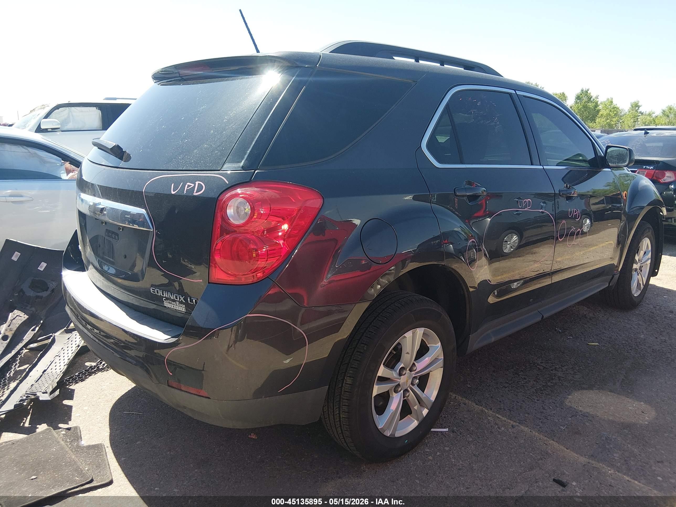 2015 Chevrolet Equinox 1lt Gray vin: 1GNFLFEK9FZ143345
