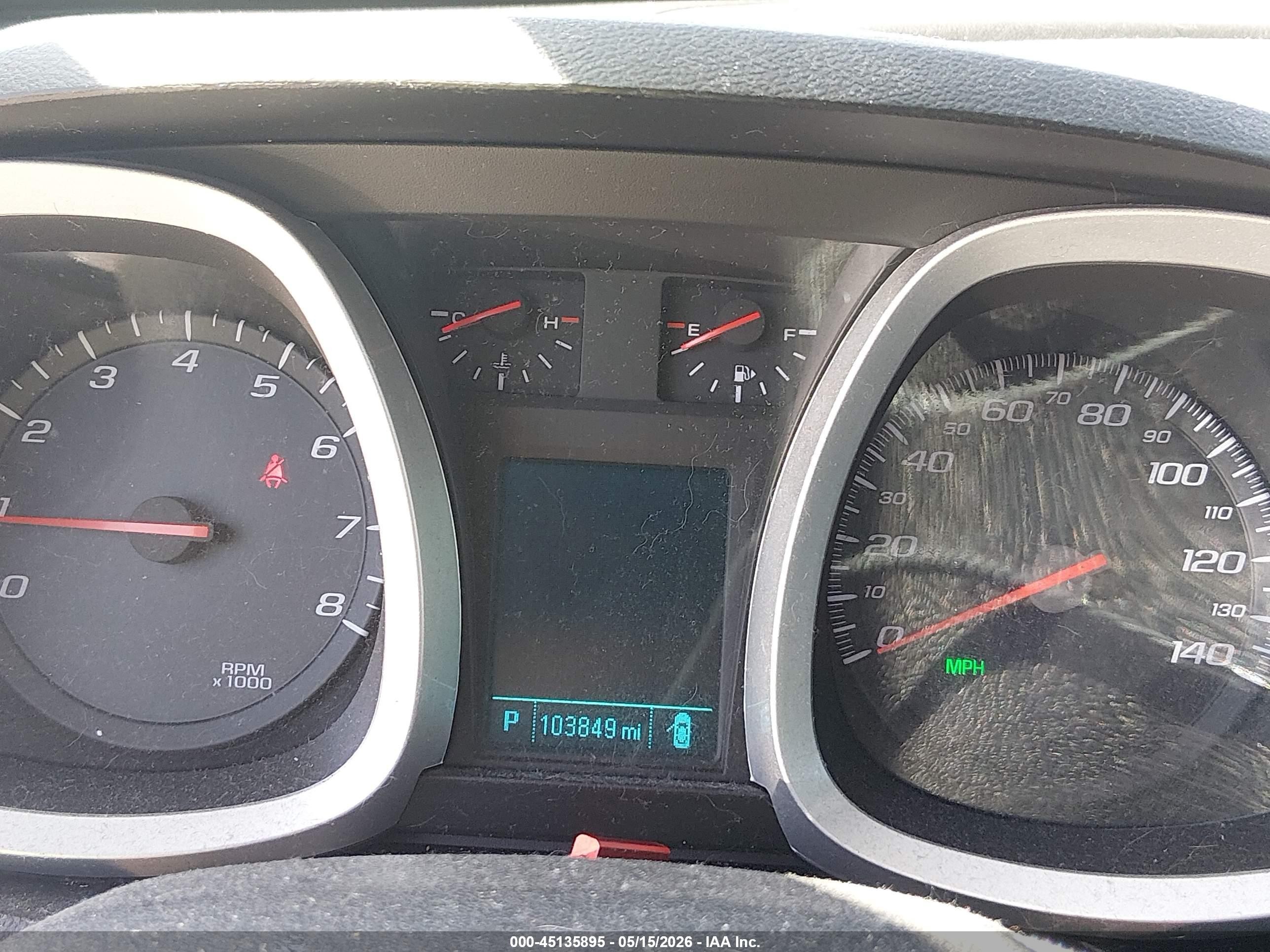 2015 Chevrolet Equinox 1lt Gray vin: 1GNFLFEK9FZ143345