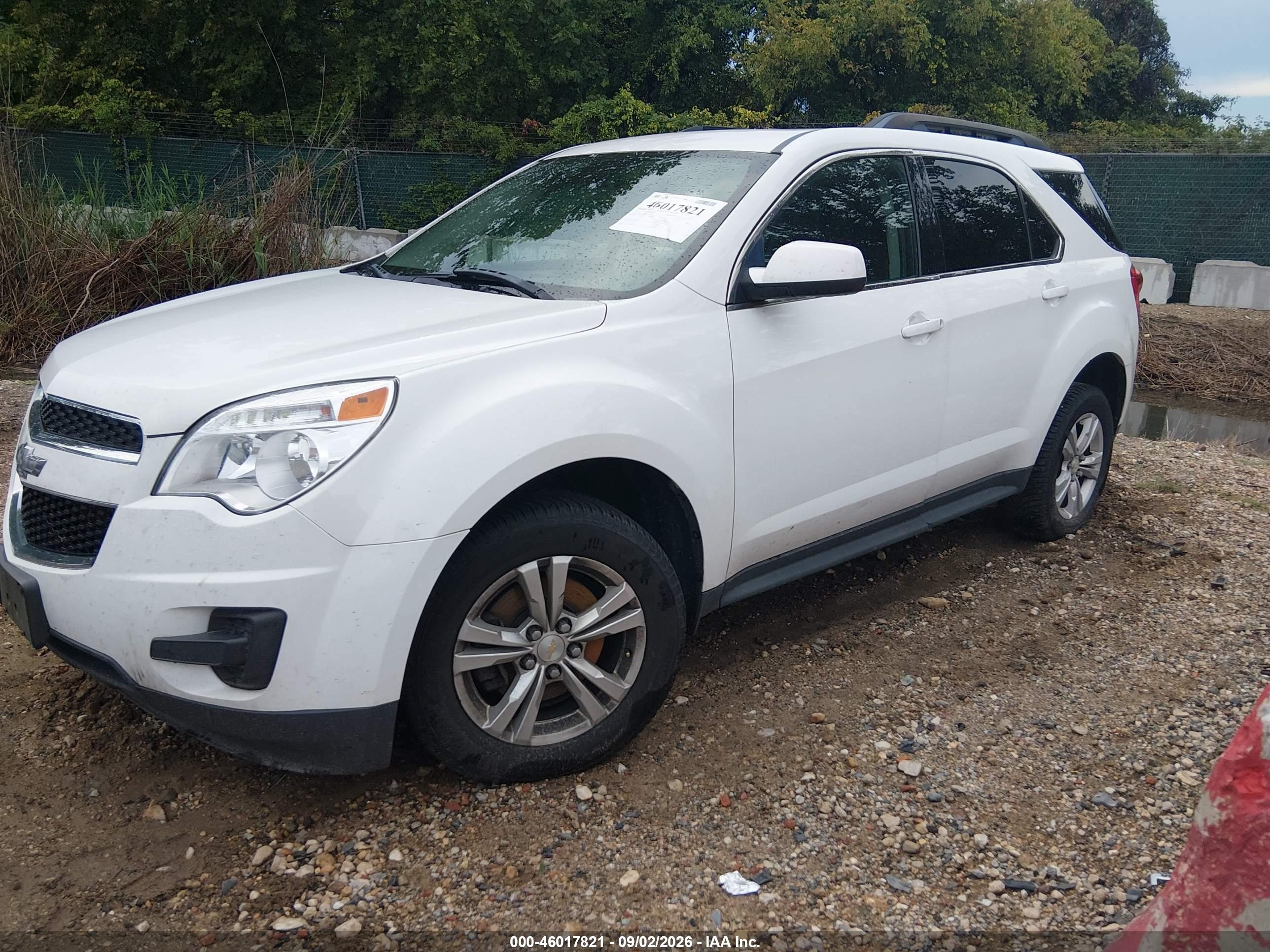 2014 Chevrolet Equinox 1lt White vin: 1GNFLFEKXEZ126746
