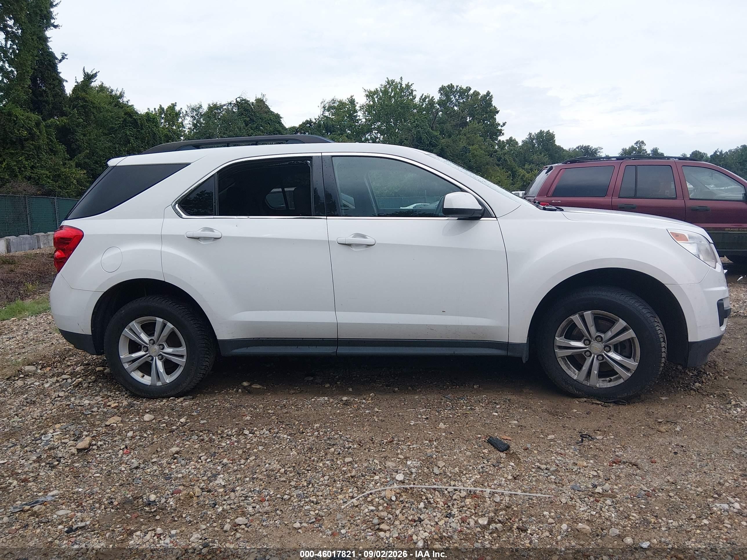 2014 Chevrolet Equinox 1lt White vin: 1GNFLFEKXEZ126746