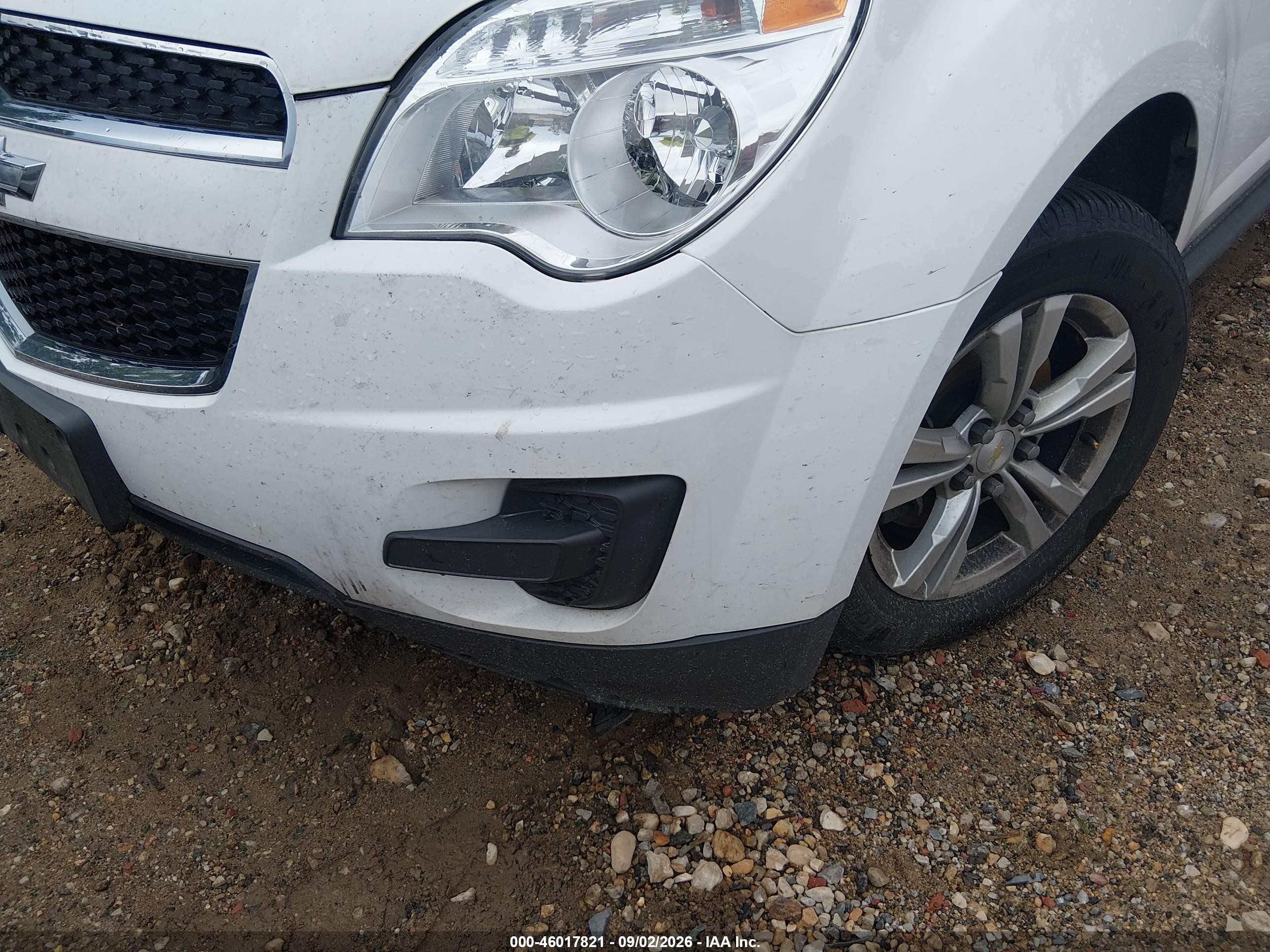 2014 Chevrolet Equinox 1lt White vin: 1GNFLFEKXEZ126746