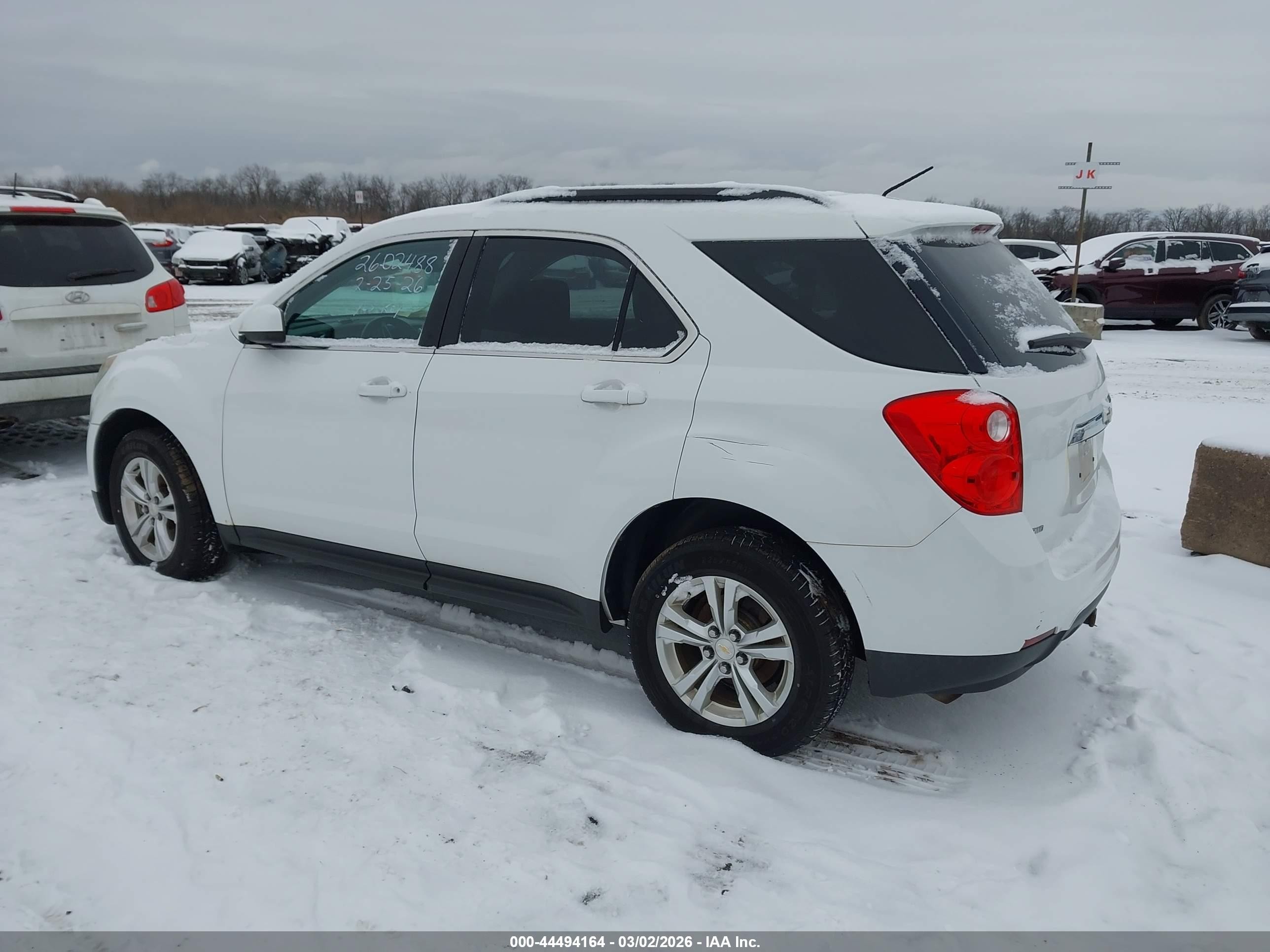 2015 Chevrolet Equinox 2lt White vin: 1GNFLGEK0FZ101944