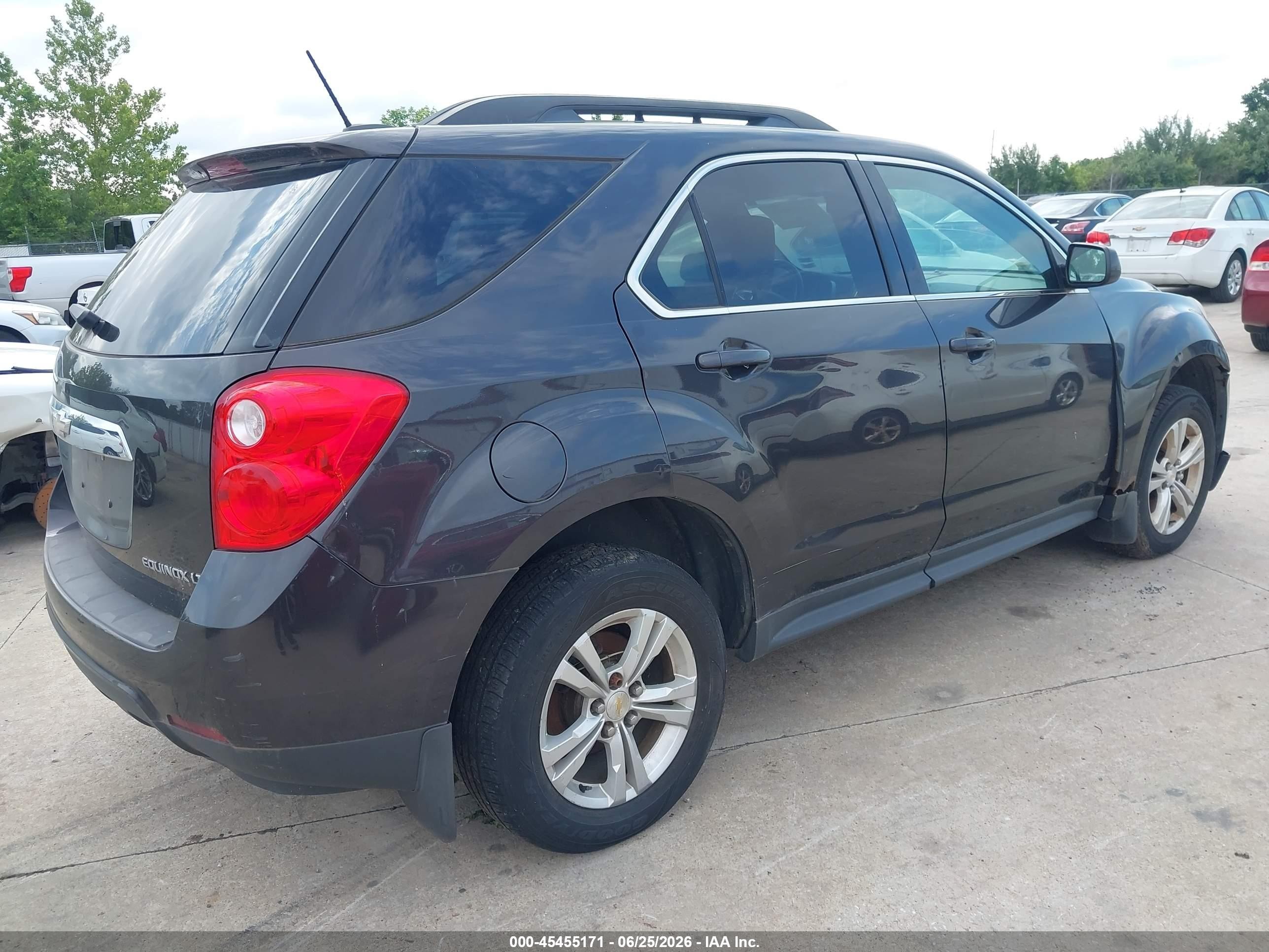 2015 Chevrolet Equinox Lt Gray vin: 1GNFLGEK0FZ117903