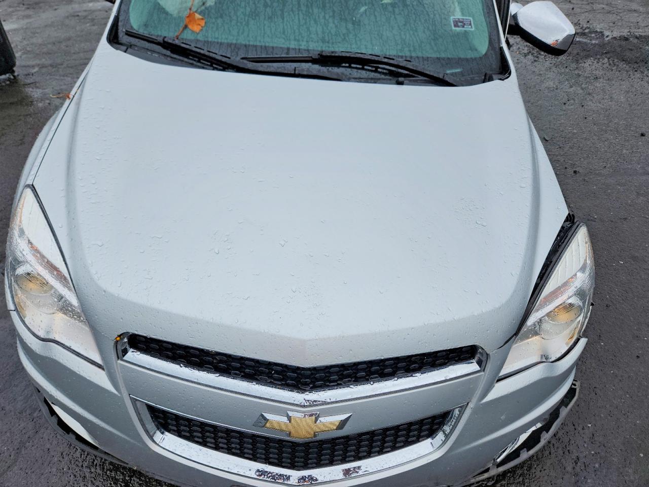2013 Chevrolet Equinox Ltz Silver vin: 1GNFLGEK1DZ112352