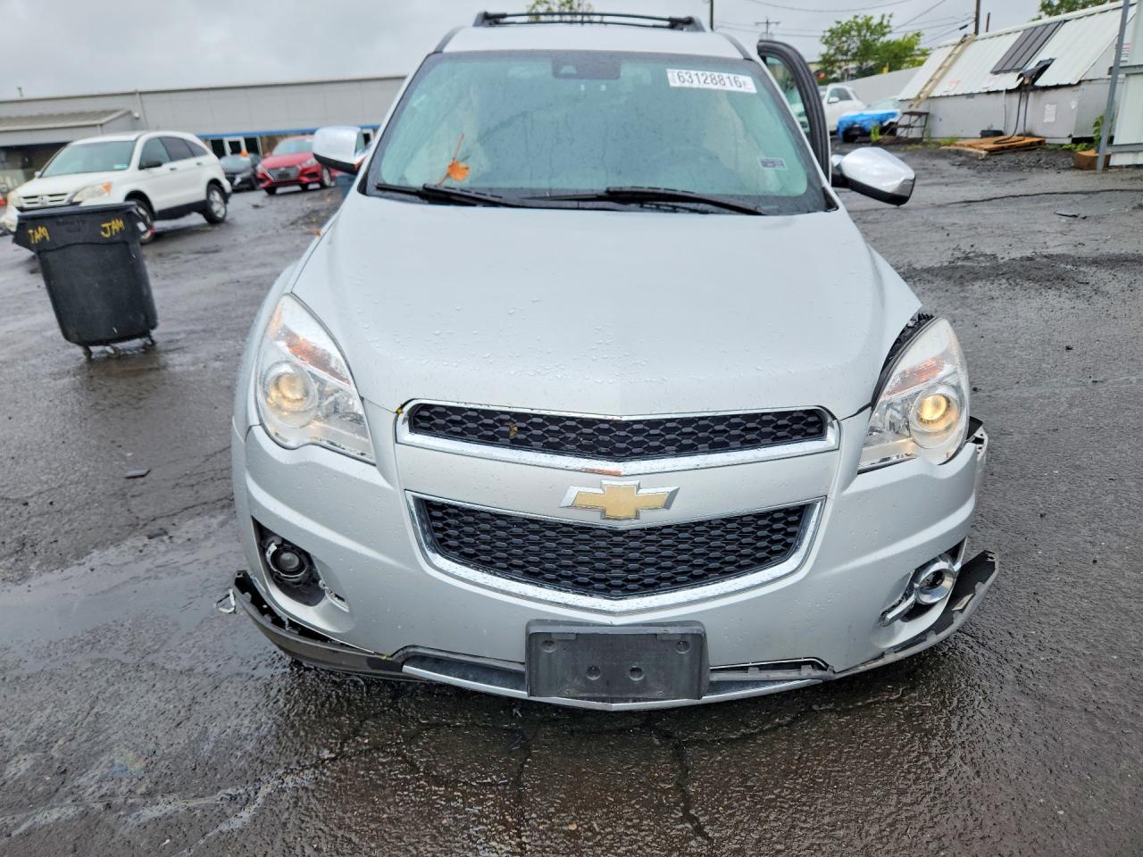 2013 Chevrolet Equinox Ltz Silver vin: 1GNFLGEK1DZ112352