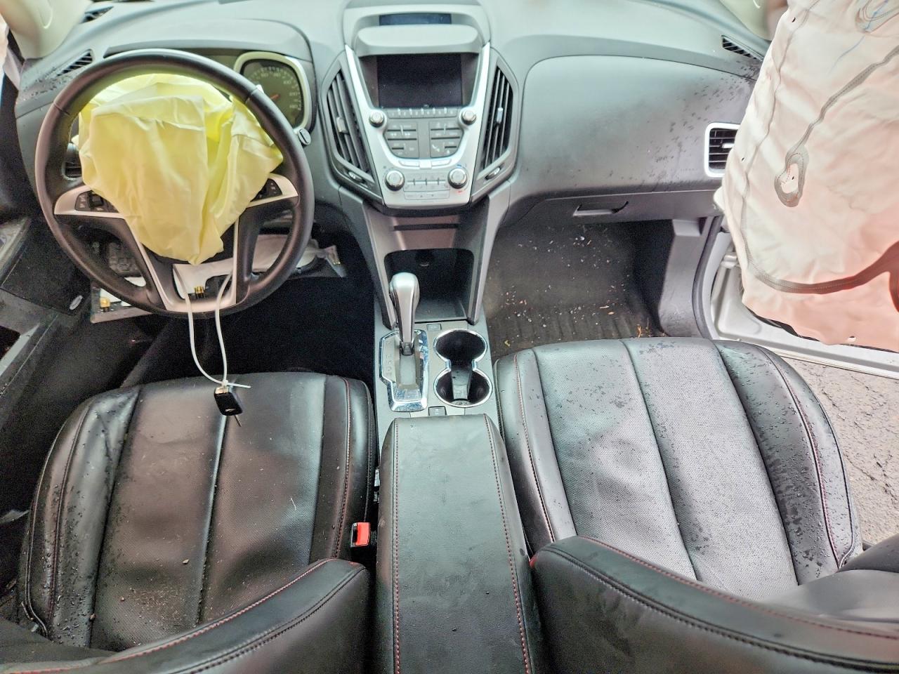2013 Chevrolet Equinox Ltz Silver vin: 1GNFLGEK1DZ112352