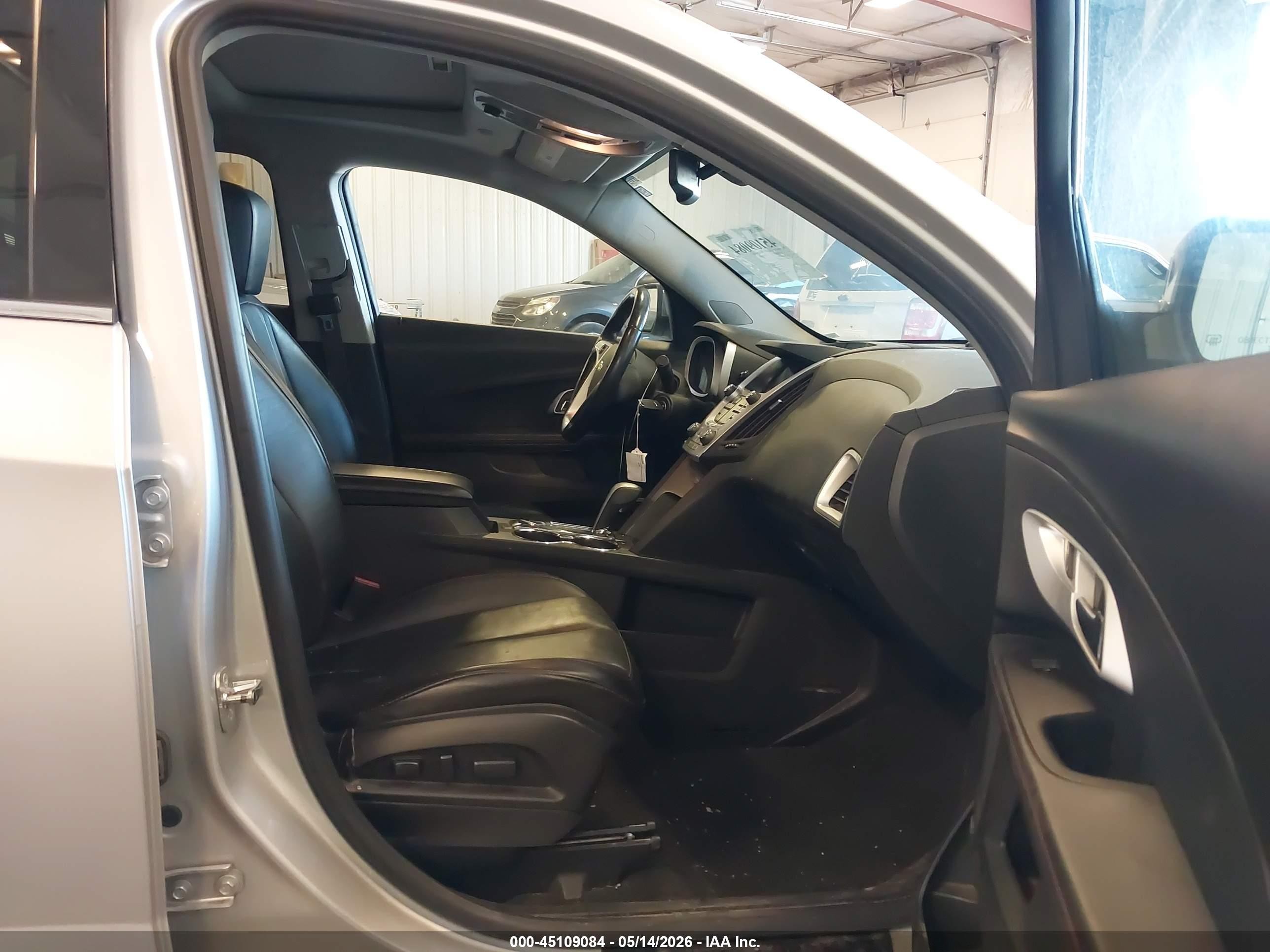 2013 Chevrolet Equinox Ltz Silver vin: 1GNFLGEK2DZ128303