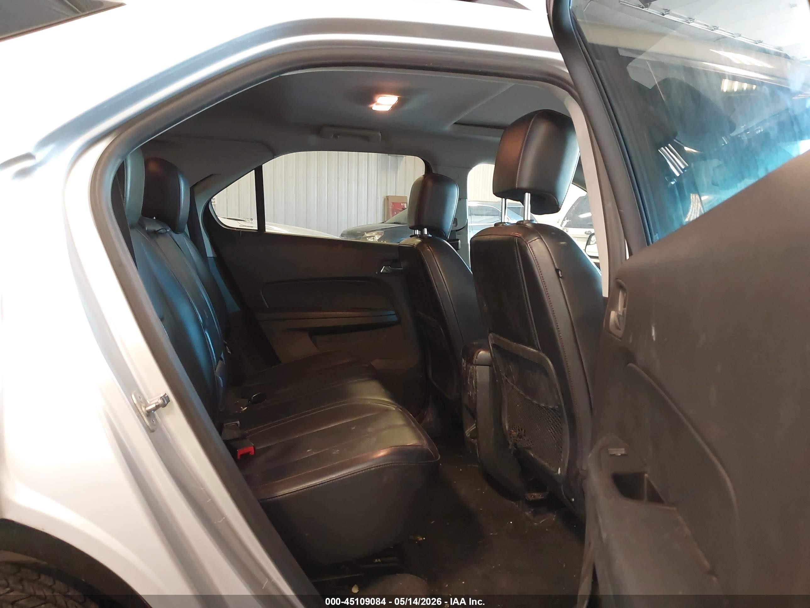2013 Chevrolet Equinox Ltz Silver vin: 1GNFLGEK2DZ128303