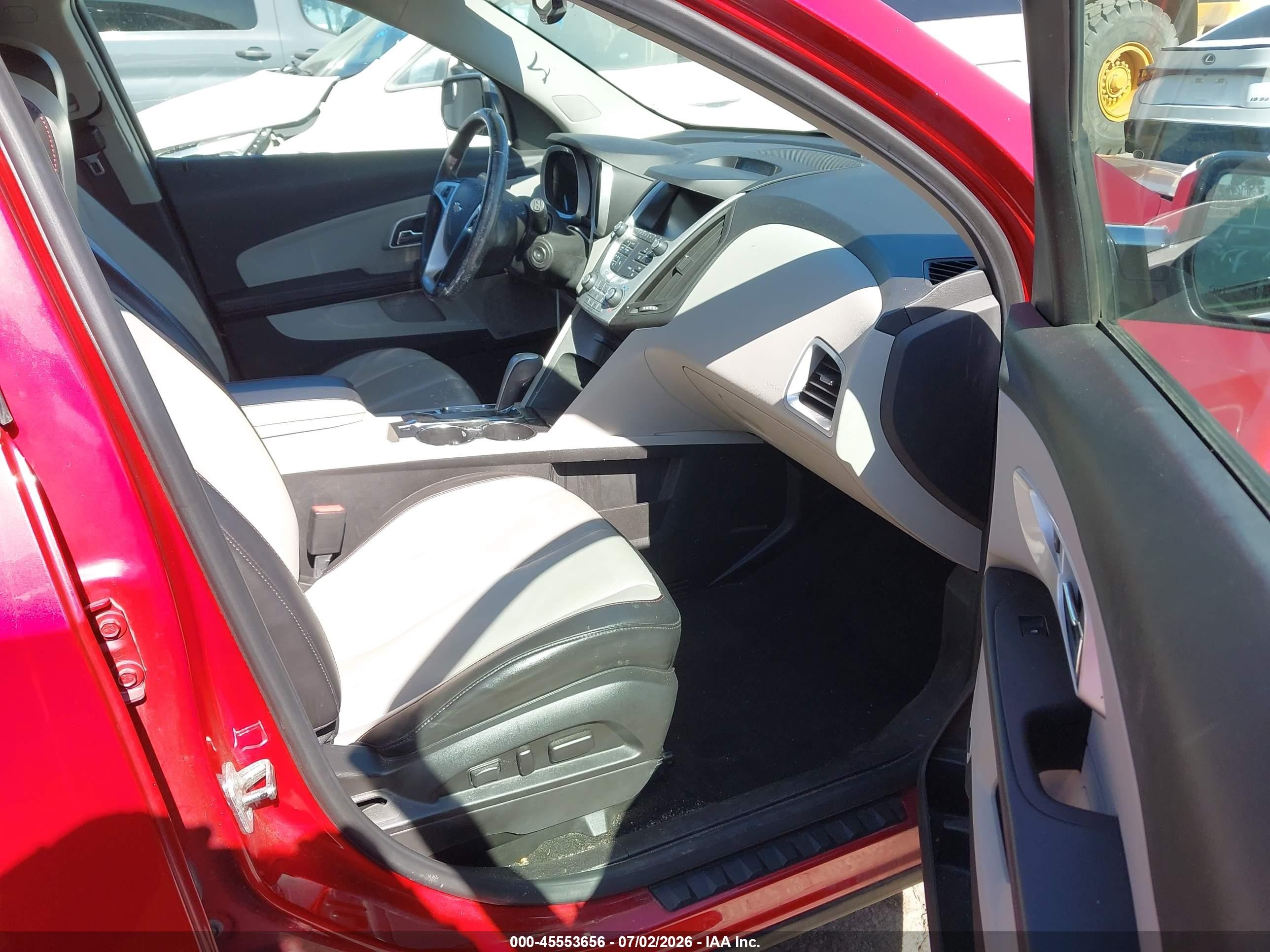 2014 Chevrolet Equinox Lt Red vin: 1GNFLGEK2EZ112328