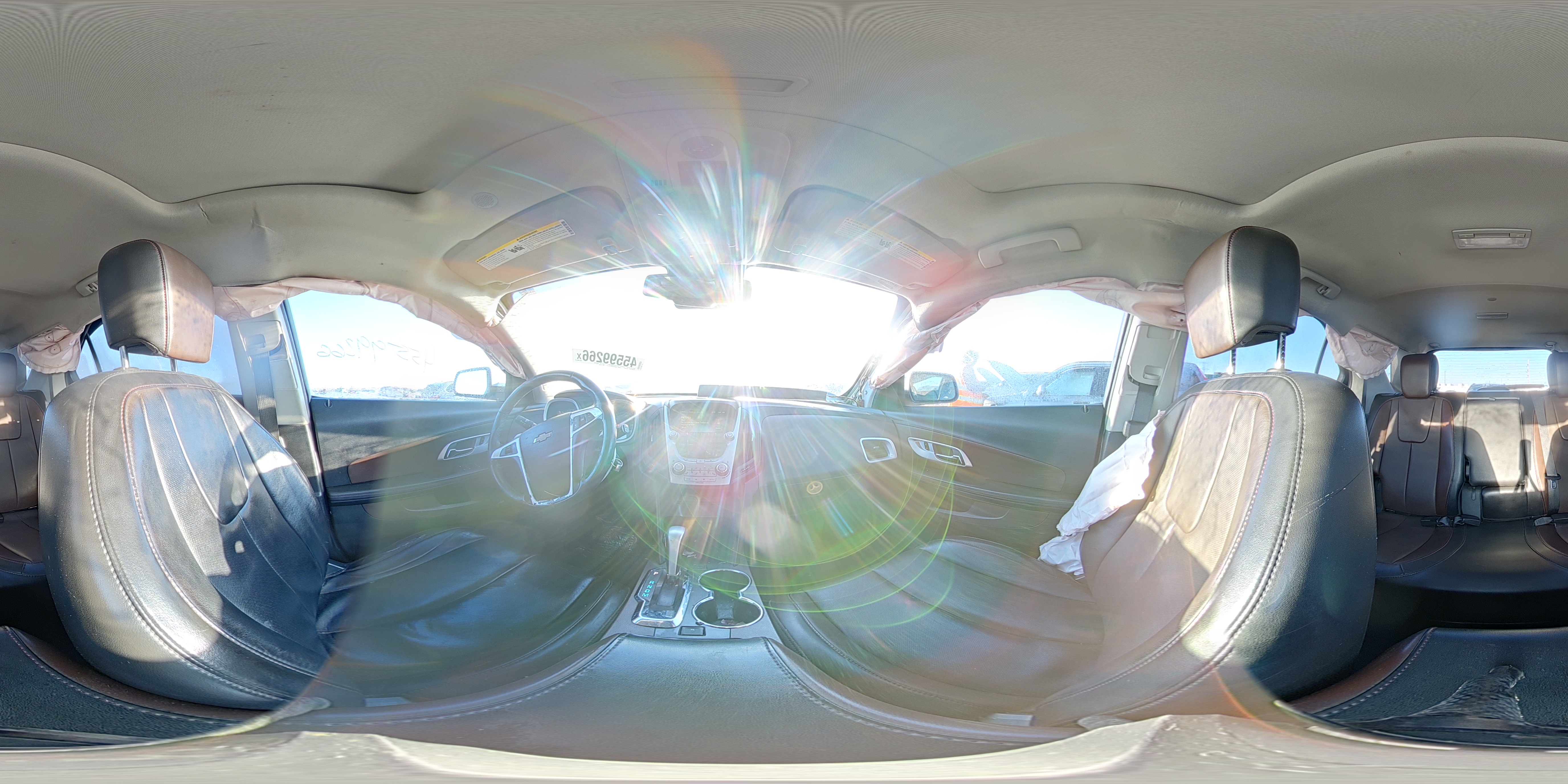2015 Chevrolet Equinox Lt White vin: 1GNFLGEK2FZ145749