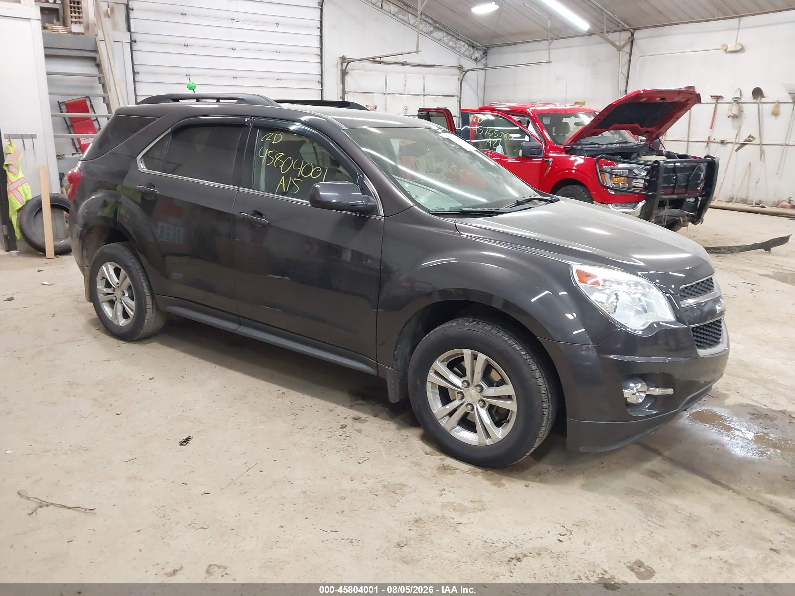 2015 Chevrolet Equinox Lt Gray vin: 1GNFLGEK5FZ120148