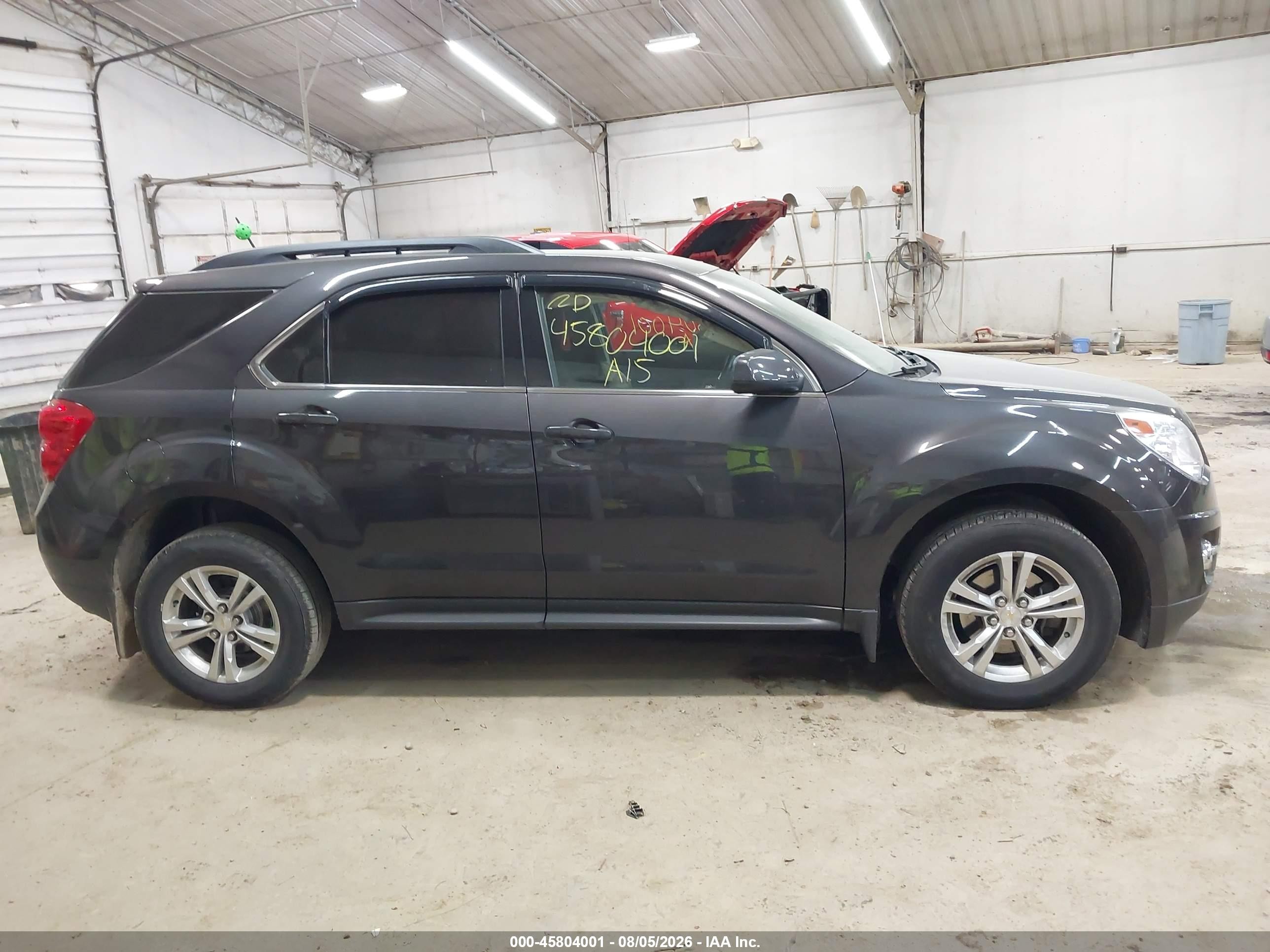 2015 Chevrolet Equinox Lt Gray vin: 1GNFLGEK5FZ120148