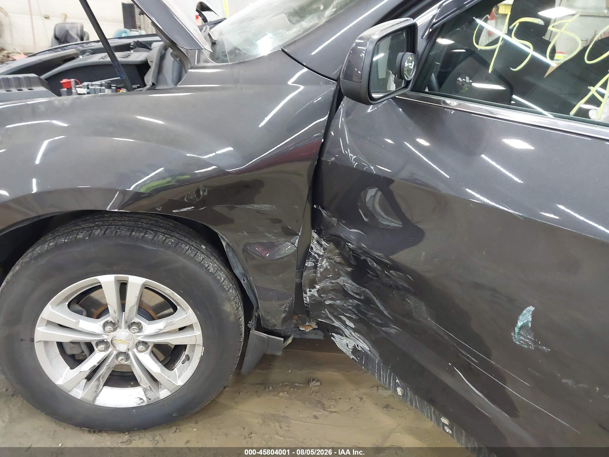 2015 Chevrolet Equinox Lt Gray vin: 1GNFLGEK5FZ120148