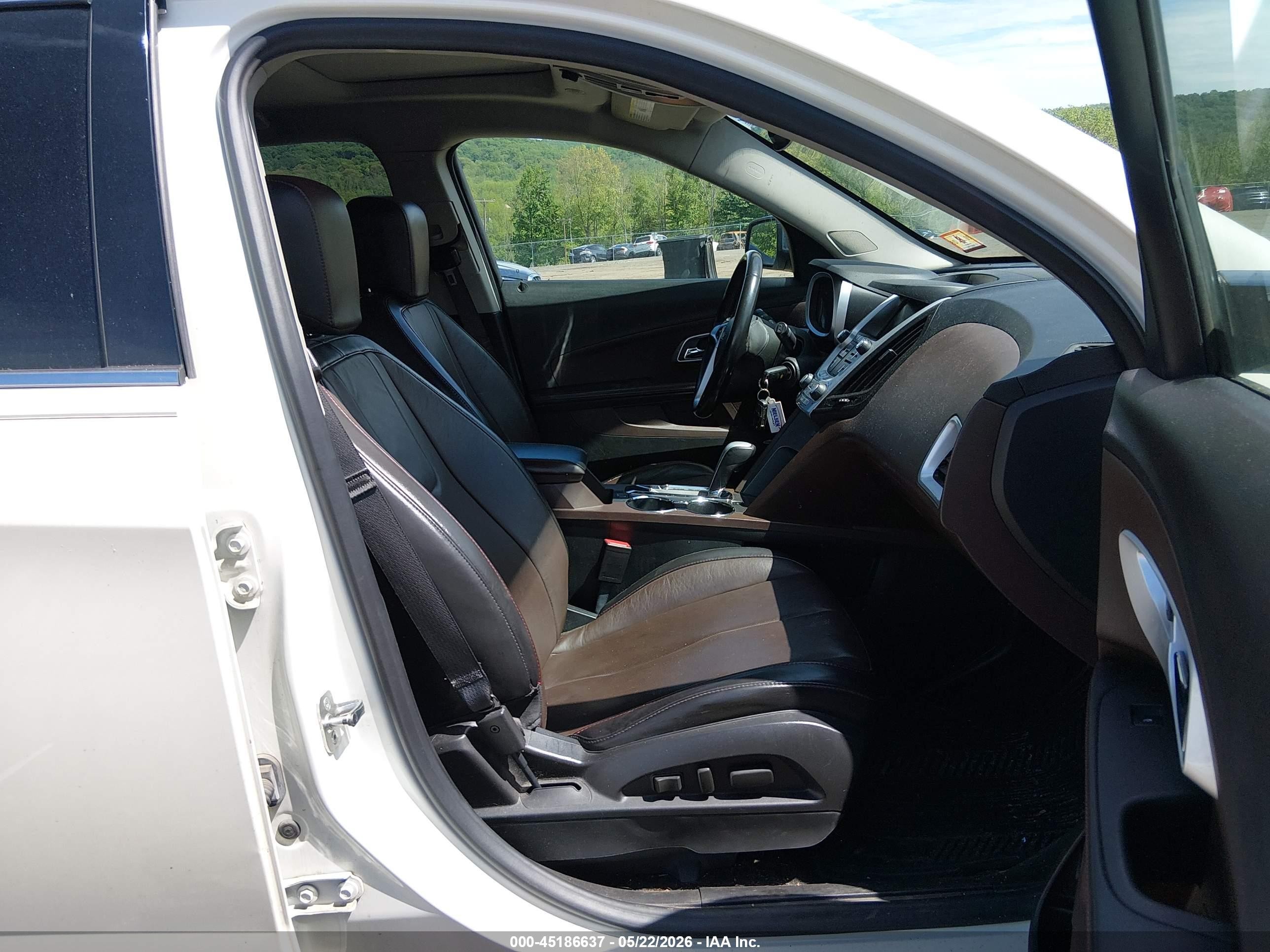 2015 Chevrolet Equinox 2lt White vin: 1GNFLGEK5FZ128220