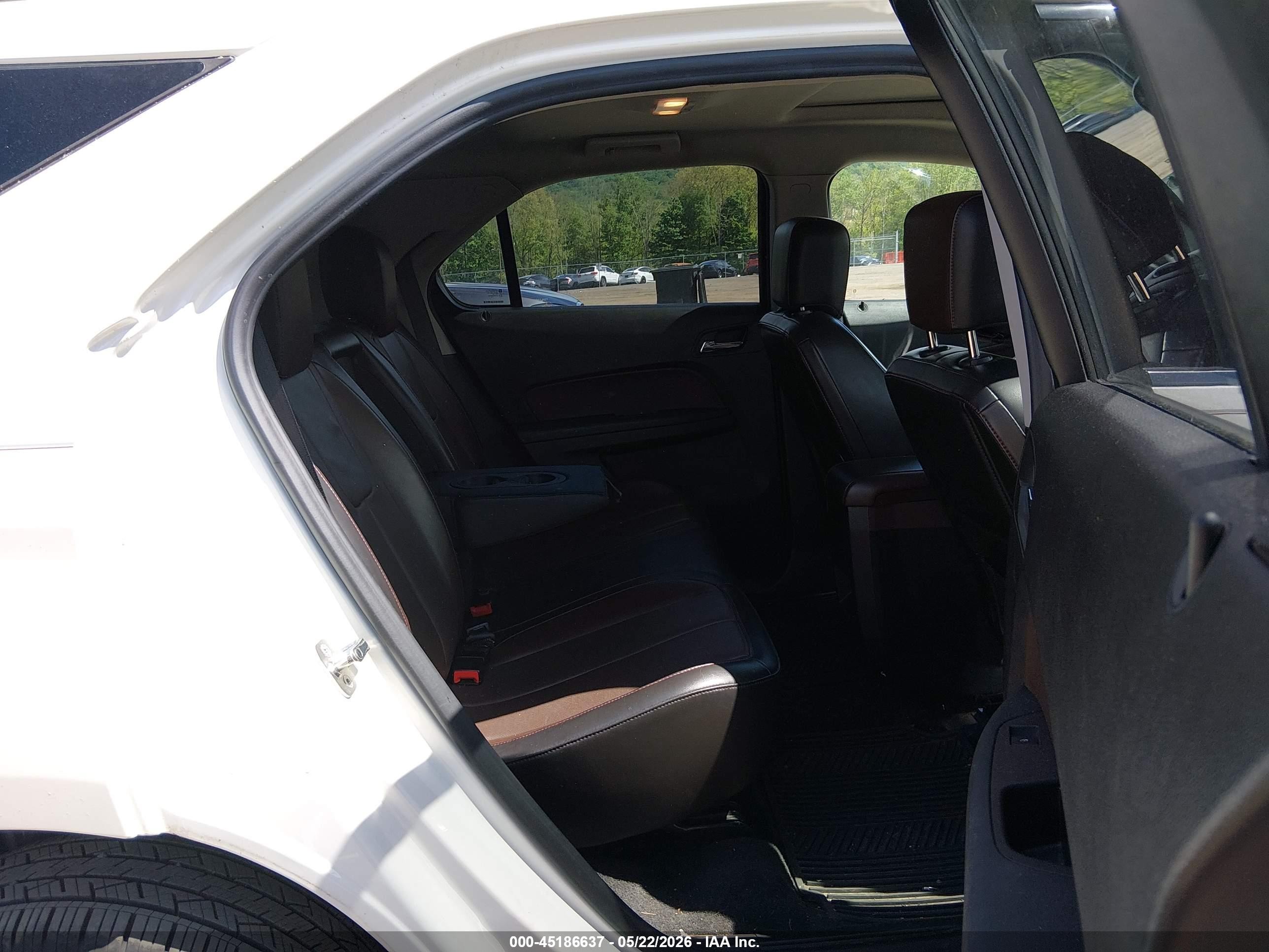 2015 Chevrolet Equinox 2lt White vin: 1GNFLGEK5FZ128220