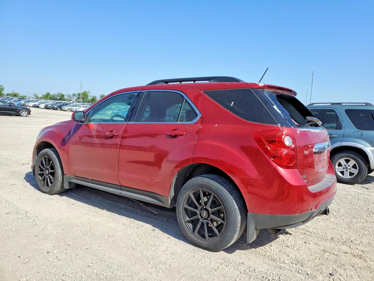 2015 Chevrolet Equinox Lt Red vin: 1GNFLGEK9FZ140676
