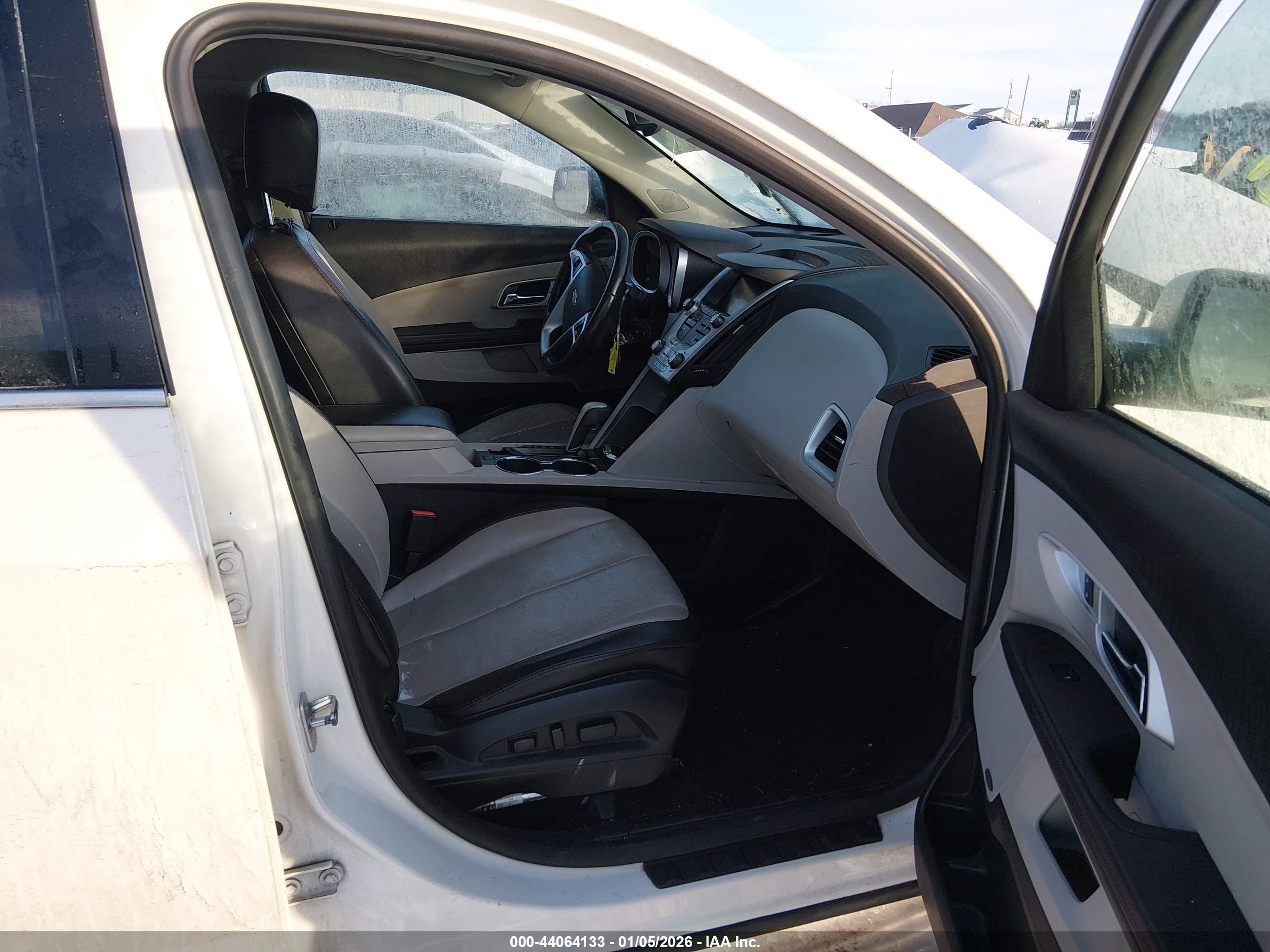 2014 Chevrolet Equinox Ltz White vin: 1GNFLHEK2EZ113159