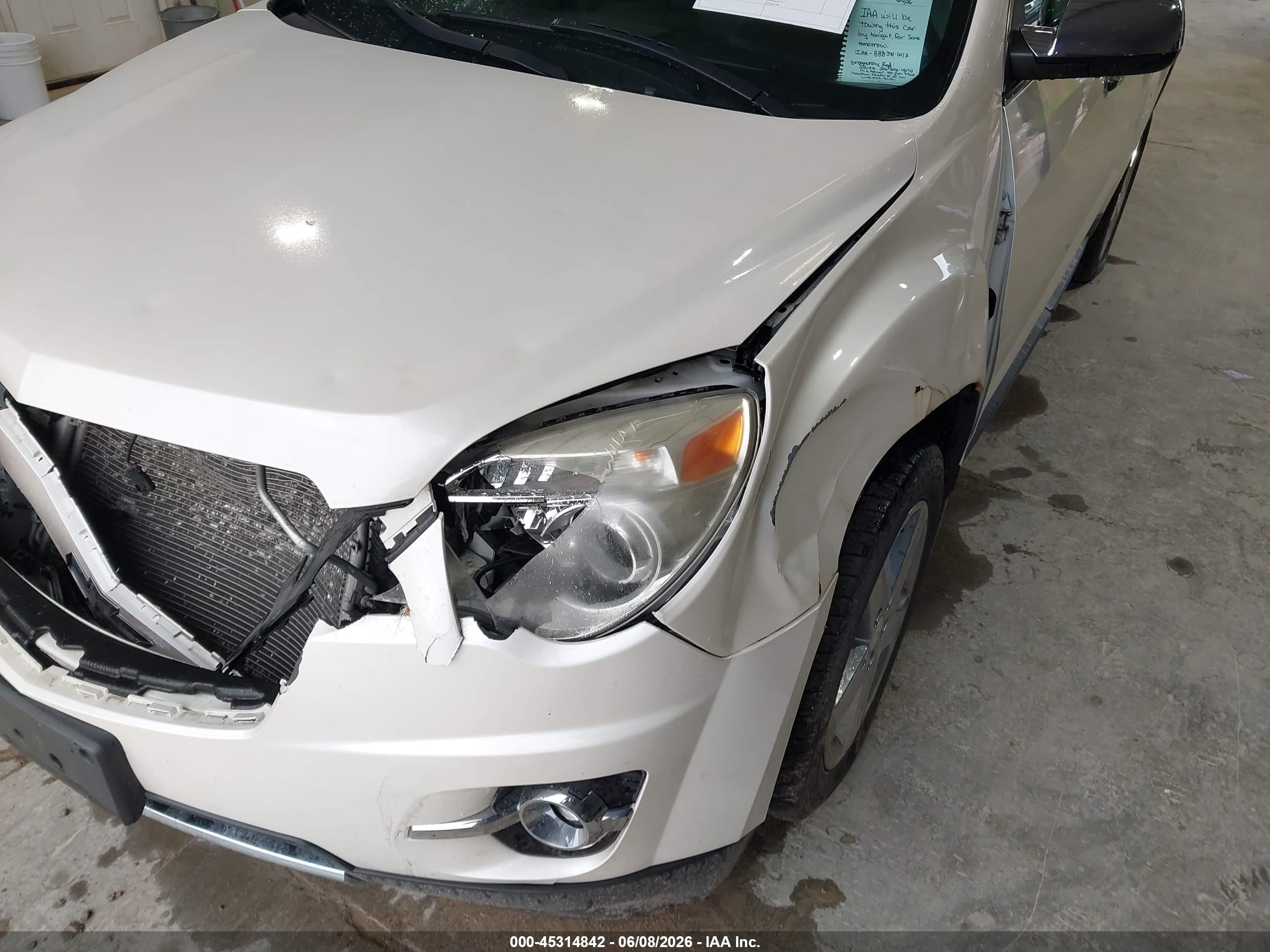 2015 Chevrolet Equinox Ltz Cream vin: 1GNFLHEK5FZ123475
