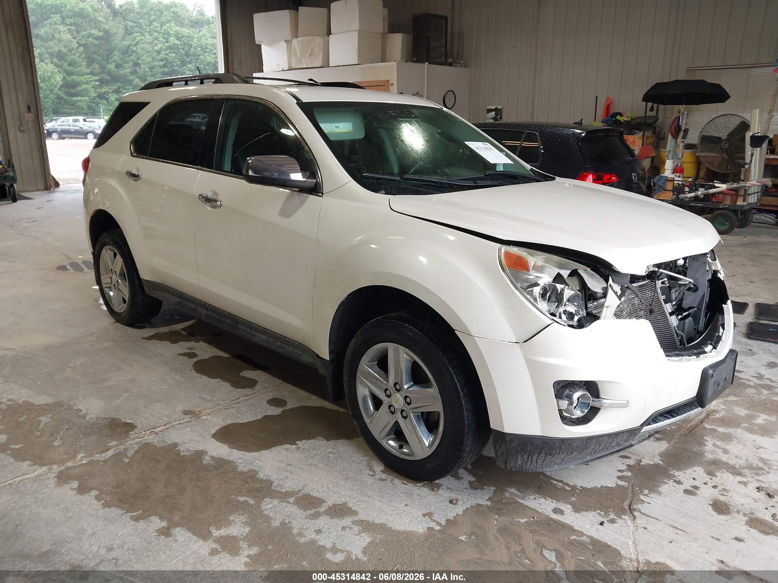 2015 Chevrolet Equinox Ltz Кремовый vin: 1GNFLHEK5FZ123475