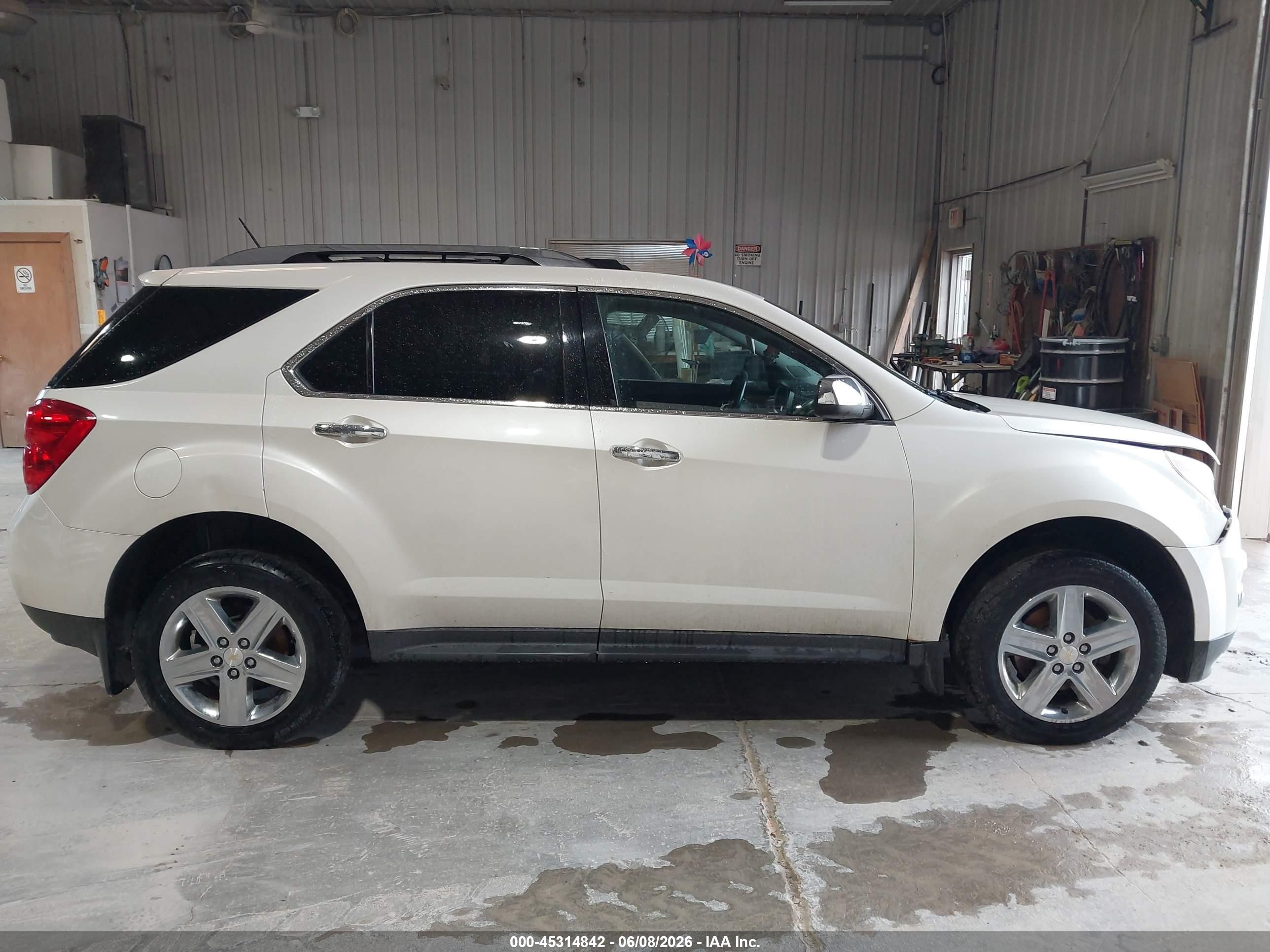 2015 Chevrolet Equinox Ltz Cream vin: 1GNFLHEK5FZ123475