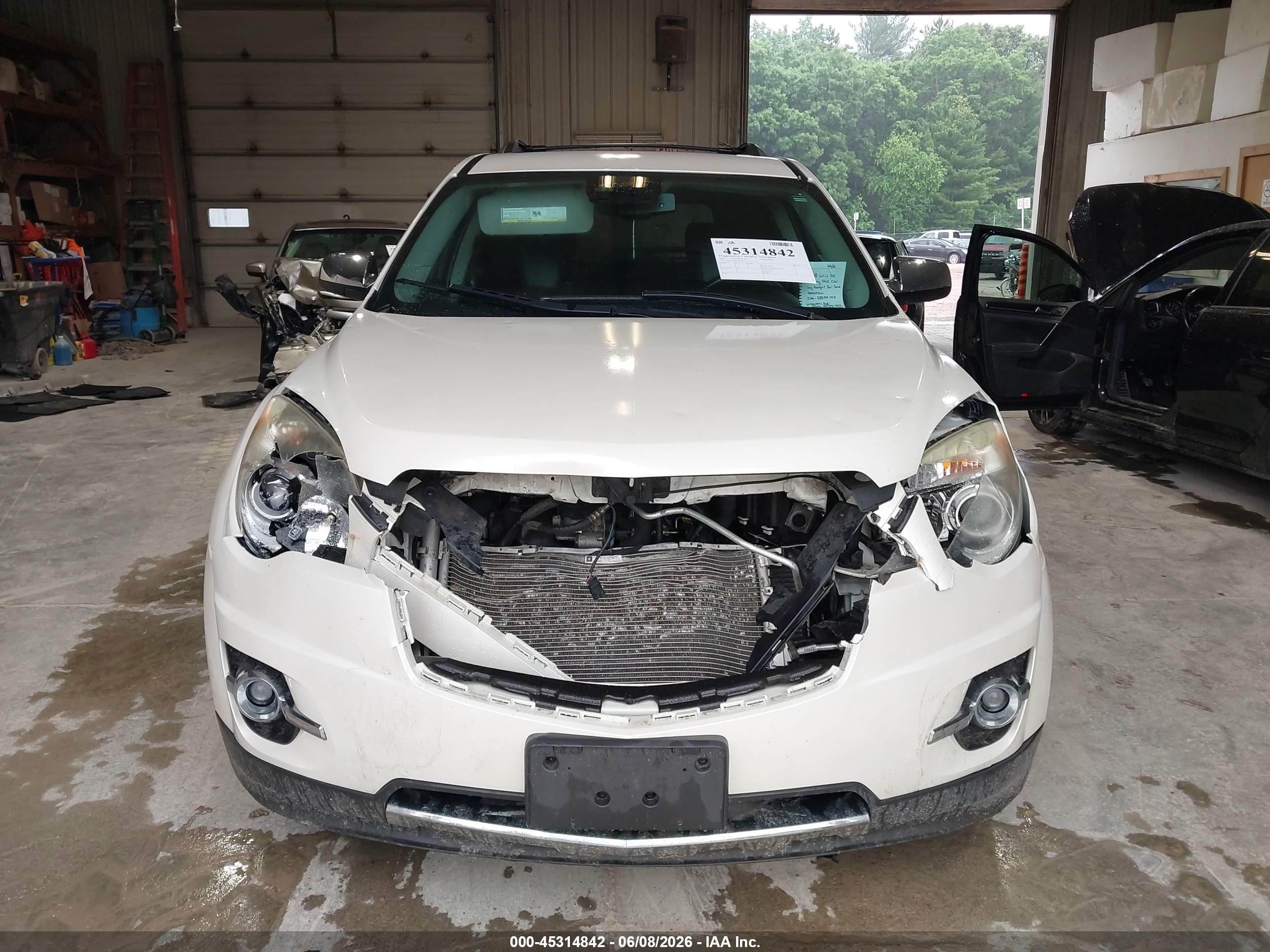 2015 Chevrolet Equinox Ltz Cream vin: 1GNFLHEK5FZ123475