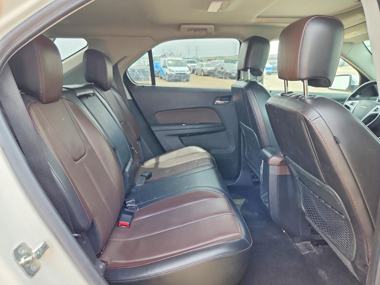 2015 Chevrolet Equinox Ltz White vin: 1GNFLHEK7FZ101476