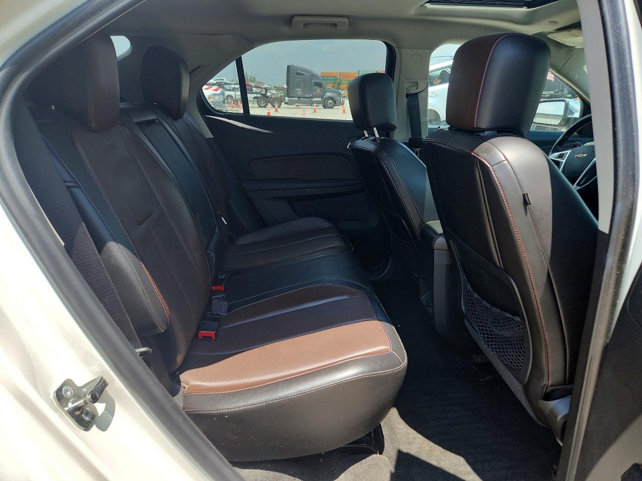 2015 Chevrolet Equinox Ltz Белый vin: 1GNFLHEK8FZ137290