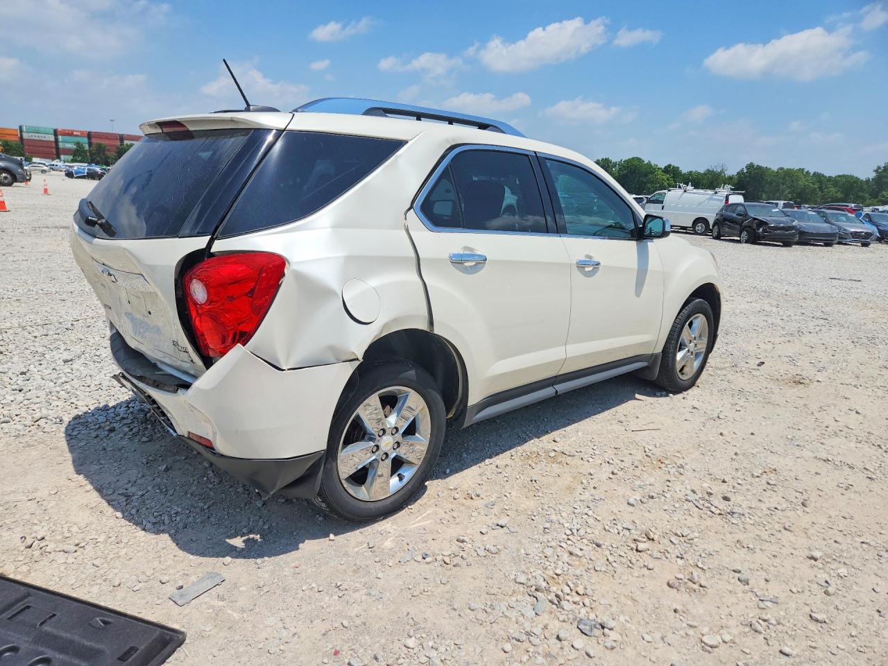 2015 Chevrolet Equinox Ltz Белый vin: 1GNFLHEK8FZ137290