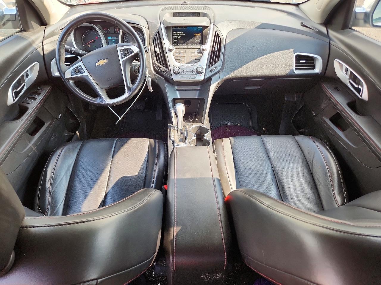 2015 Chevrolet Equinox Ltz White vin: 1GNFLHEK9FZ121812