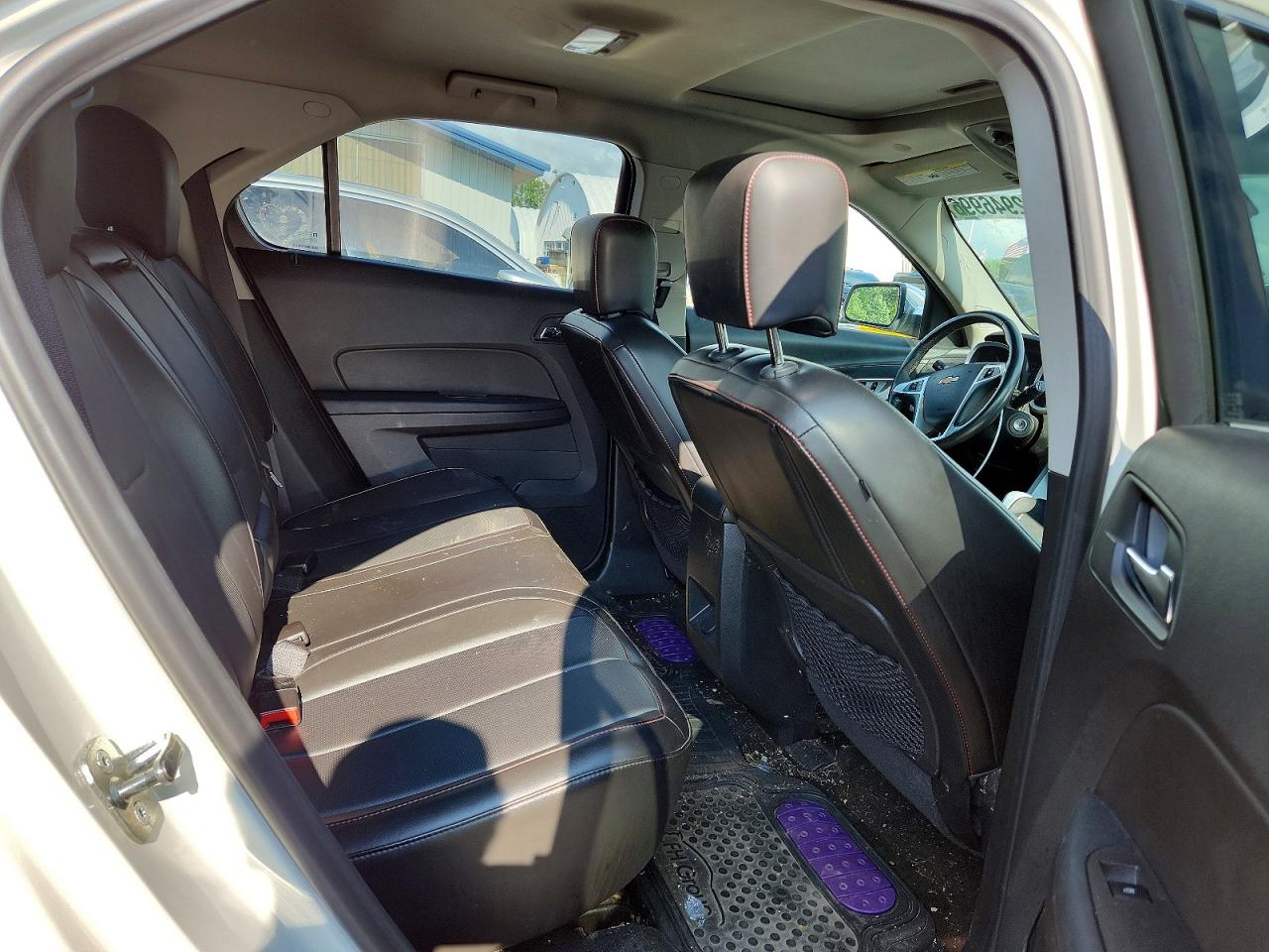 2015 Chevrolet Equinox Ltz White vin: 1GNFLHEK9FZ121812