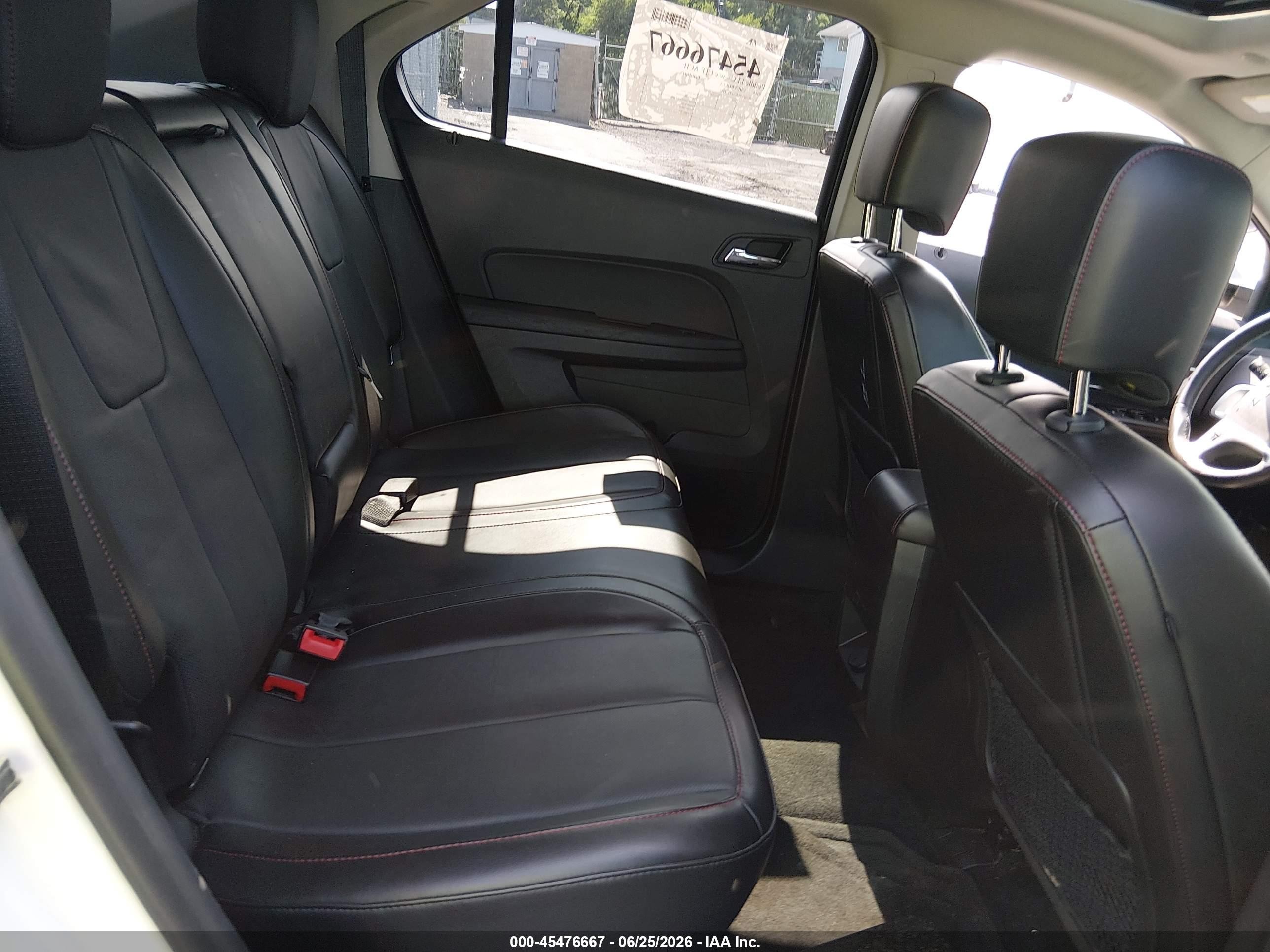 2015 Chevrolet Equinox Ltz White vin: 1GNFLHEKXFZ121463