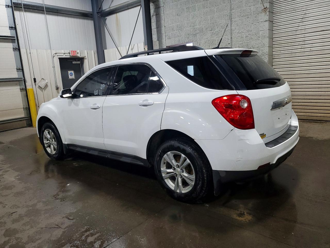2013 Chevrolet Equinox Lt White vin: 1GNFLNEK1DZ101601