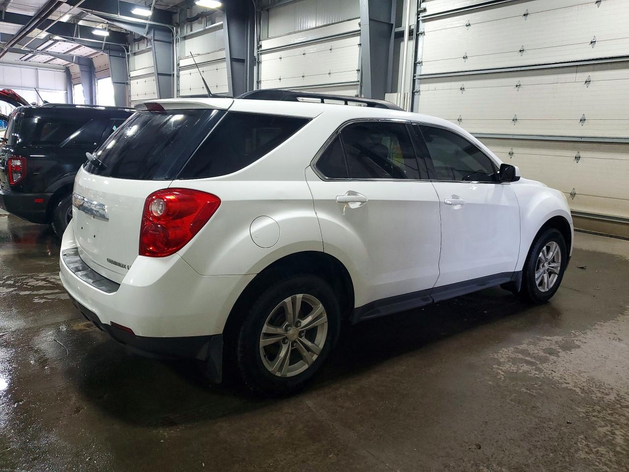 2013 Chevrolet Equinox Lt White vin: 1GNFLNEK1DZ101601