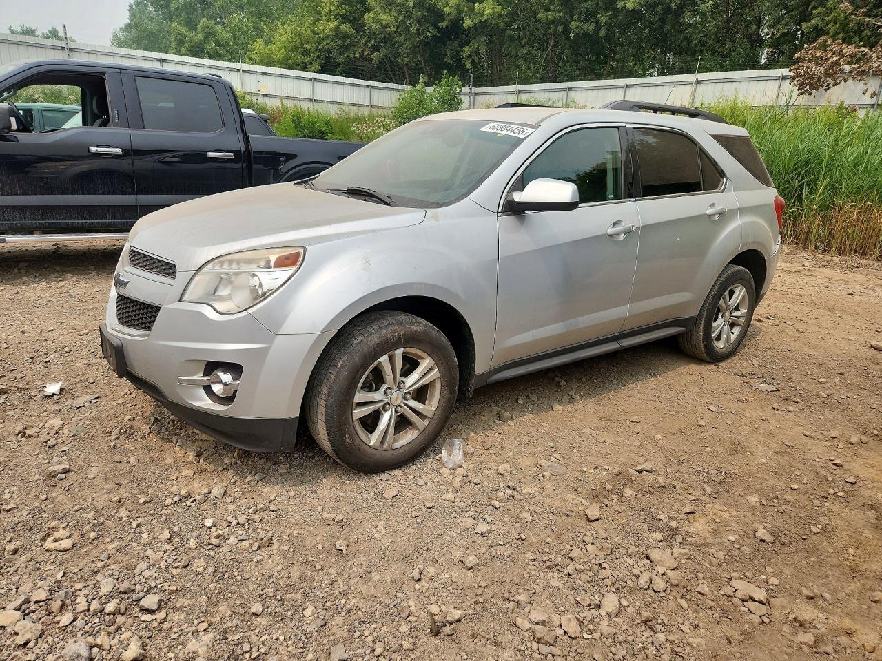 2013 Chevrolet Equinox Lt Silver vin: 1GNFLNEK7DZ112229