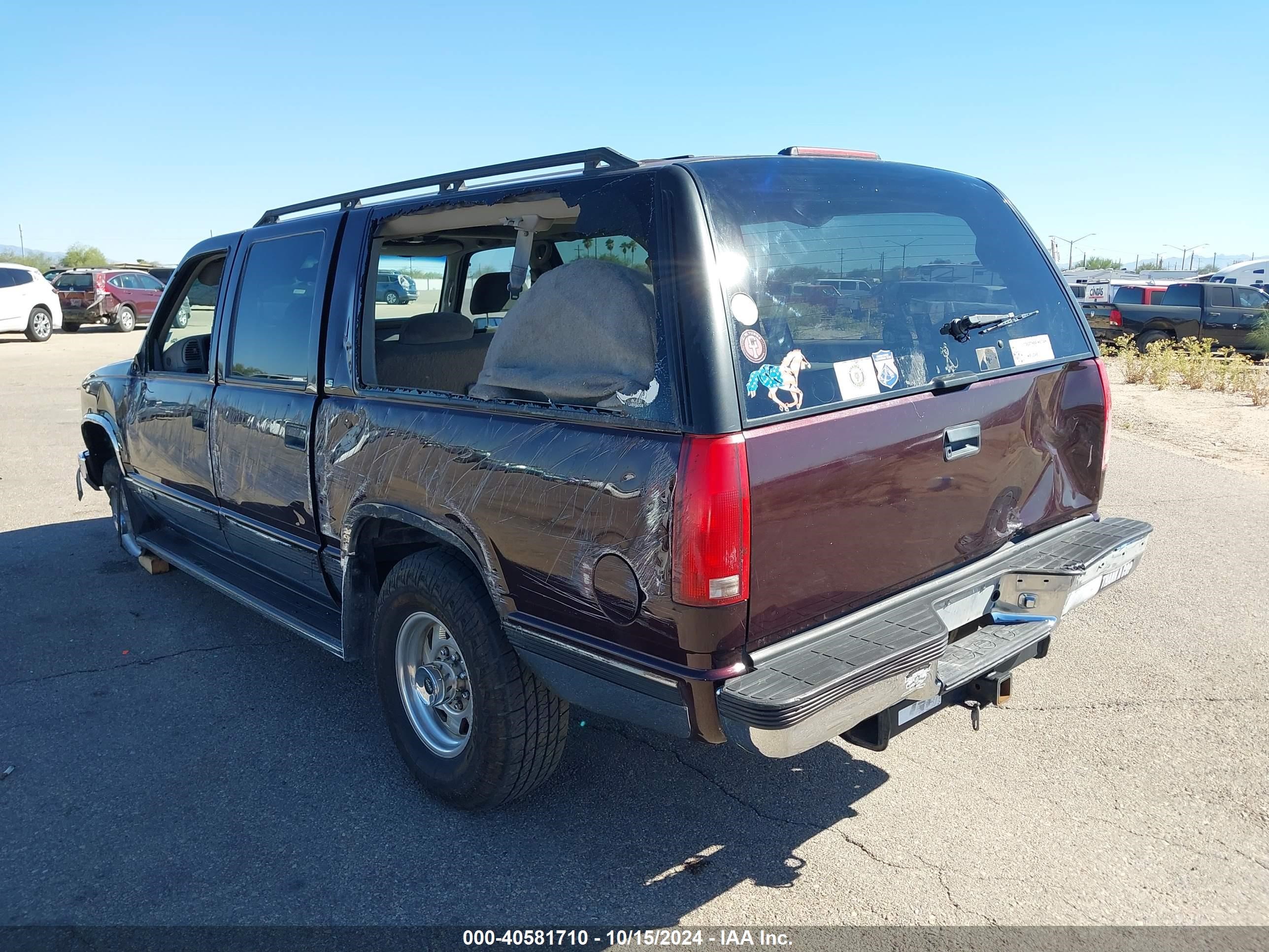 1997 Chevrolet Suburban 2500   Фиолетовый vin: 1GNGC26R0VJ369814