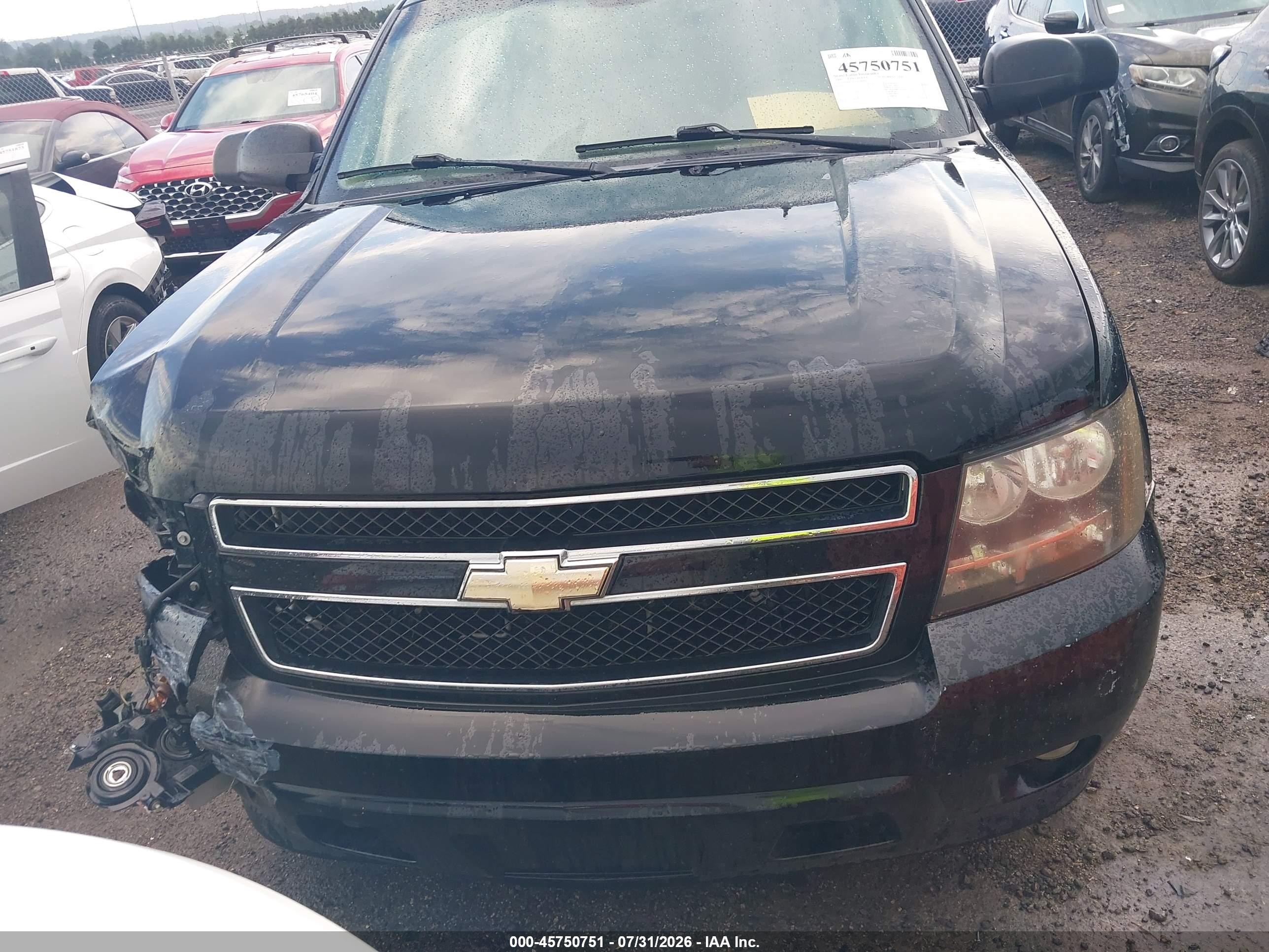 2009 Chevrolet Suburban 2500 Lt2 Black vin: 1GNGC56K89R248847