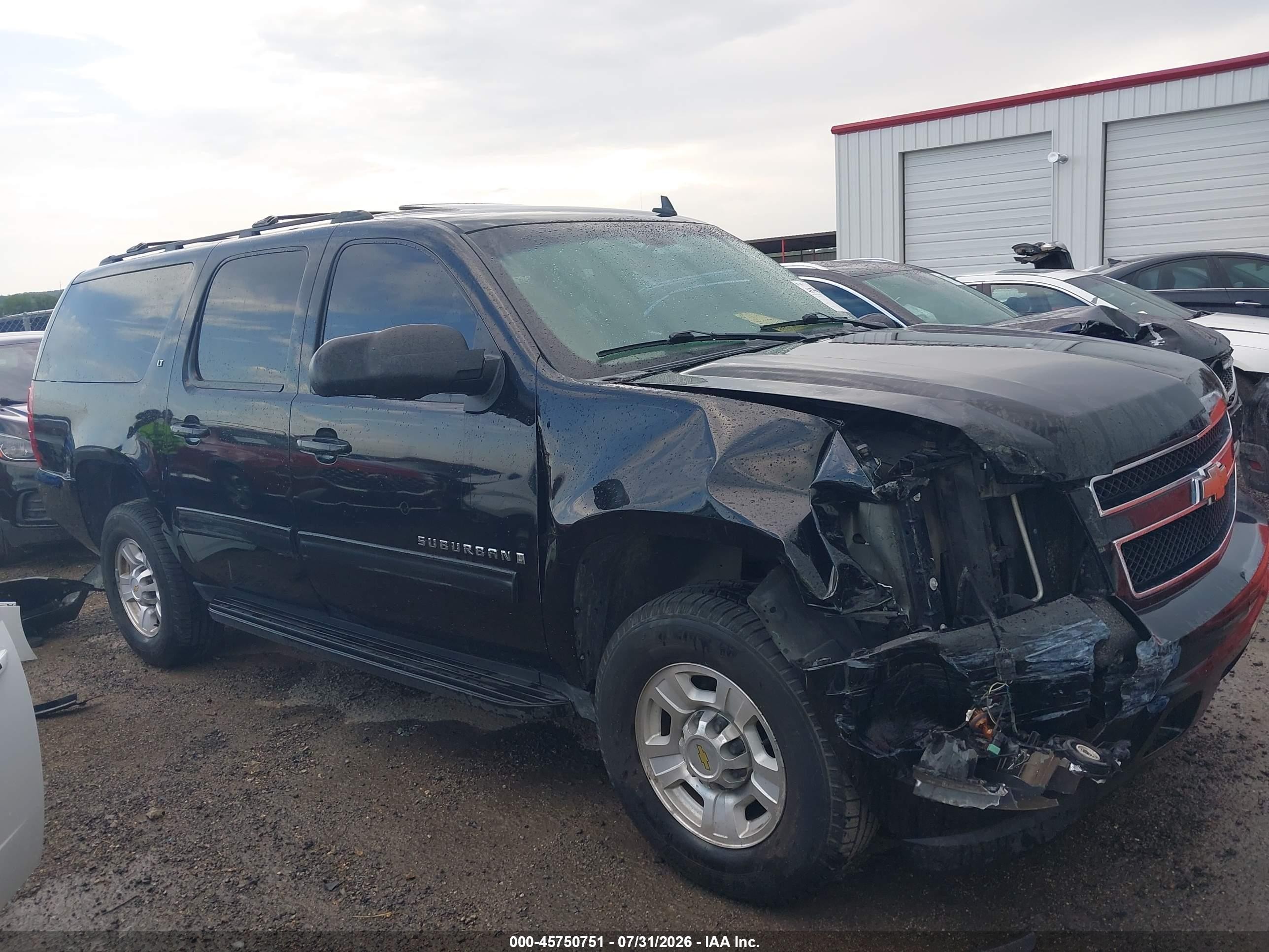 2009 Chevrolet Suburban 2500 Lt2 Black vin: 1GNGC56K89R248847