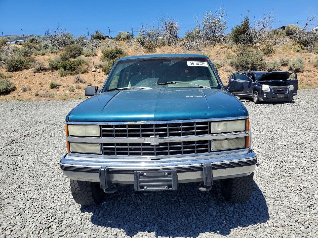 1993 Chevrolet Suburban K2500 Зеленый vin: 1GNGK26N8PJ336367